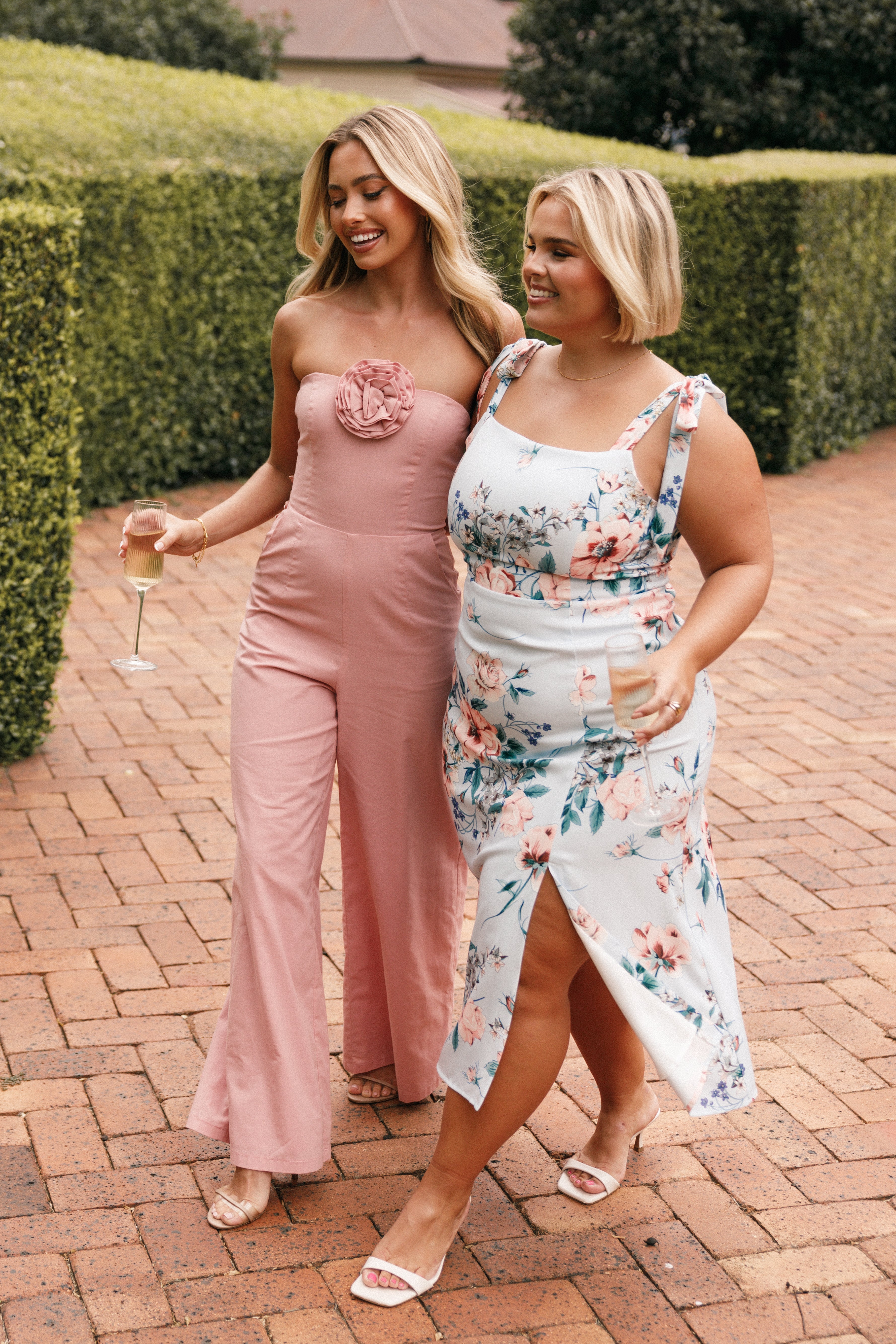 Petal and Pup USA DRESSES Laurel Dress - Blue Floral