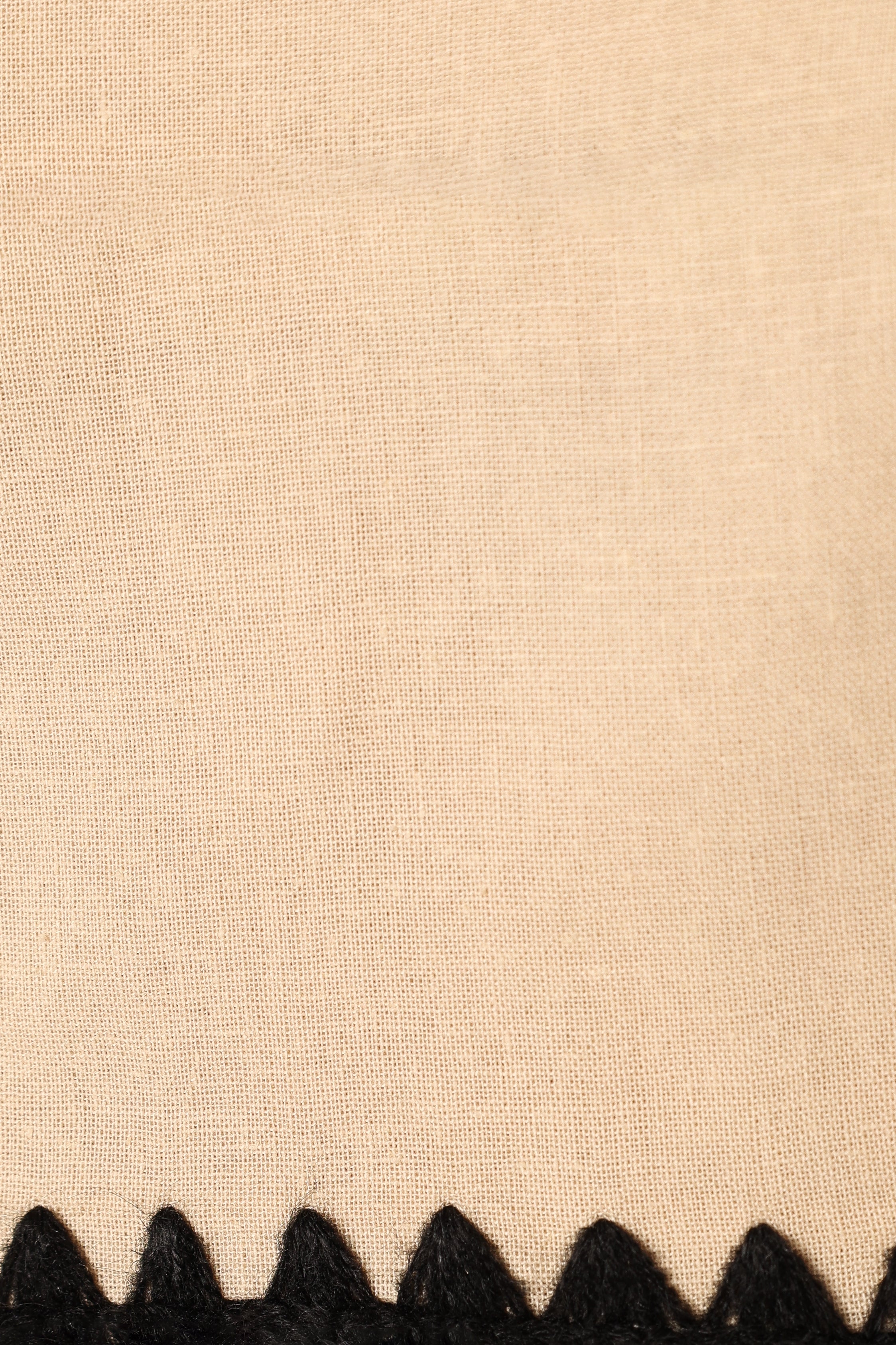 Petal and Pup USA DRESSES Lino Contrast Trim Mini Dress - Cream Black