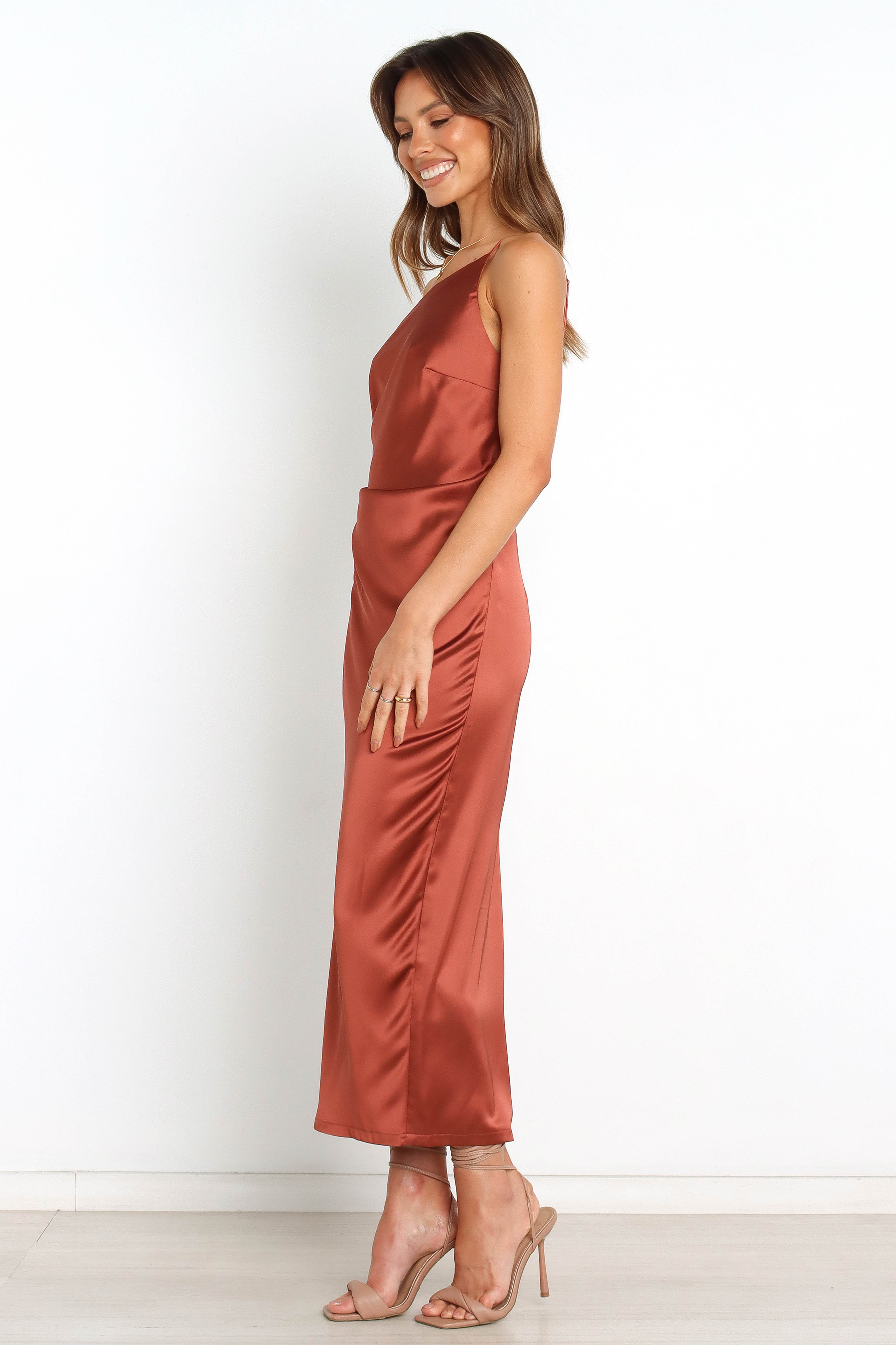 Petal and Pup USA DRESSES Luella Dress - Rust