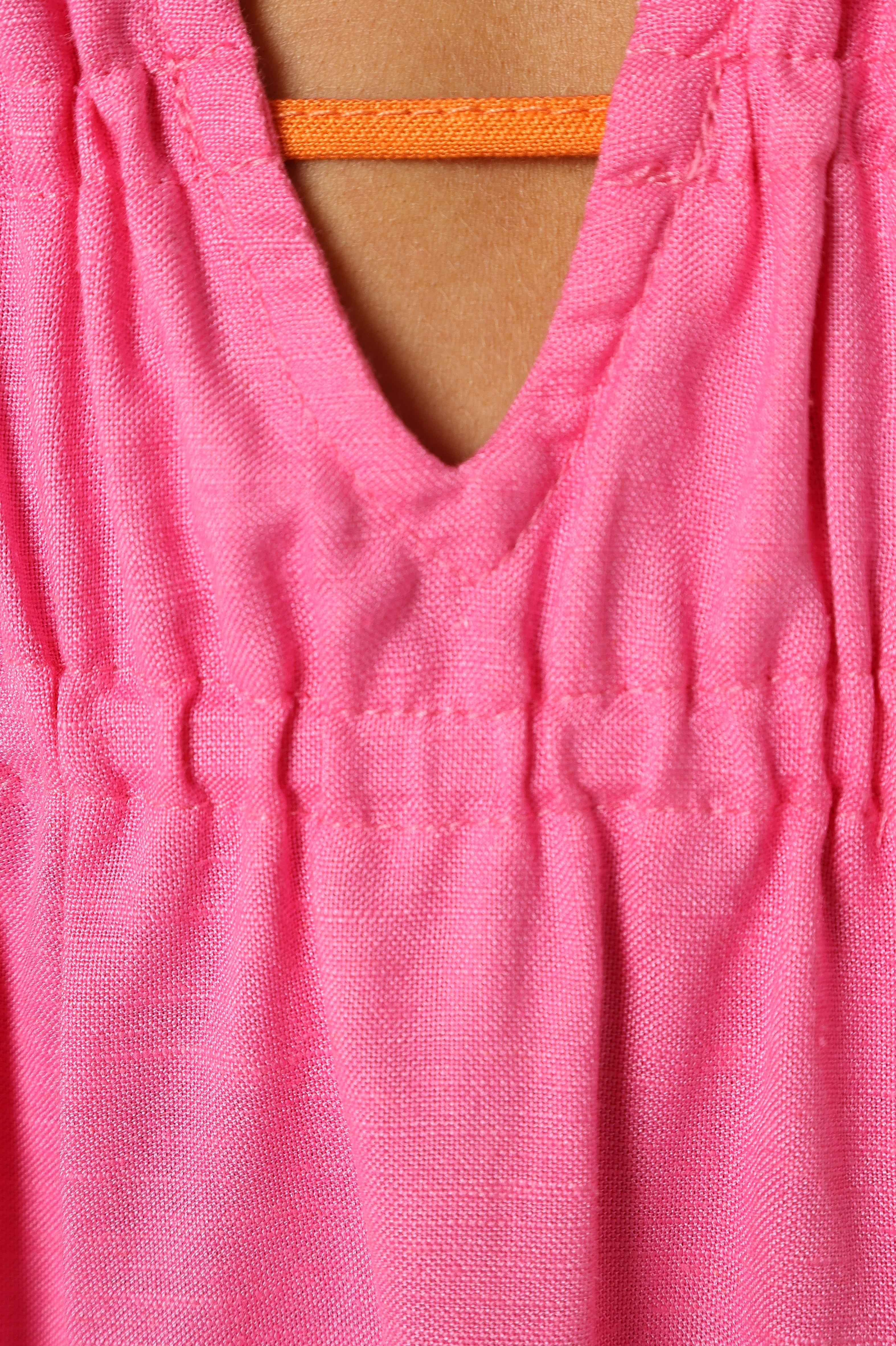 Petal and Pup USA DRESSES Lydia Midi Dress - Pink