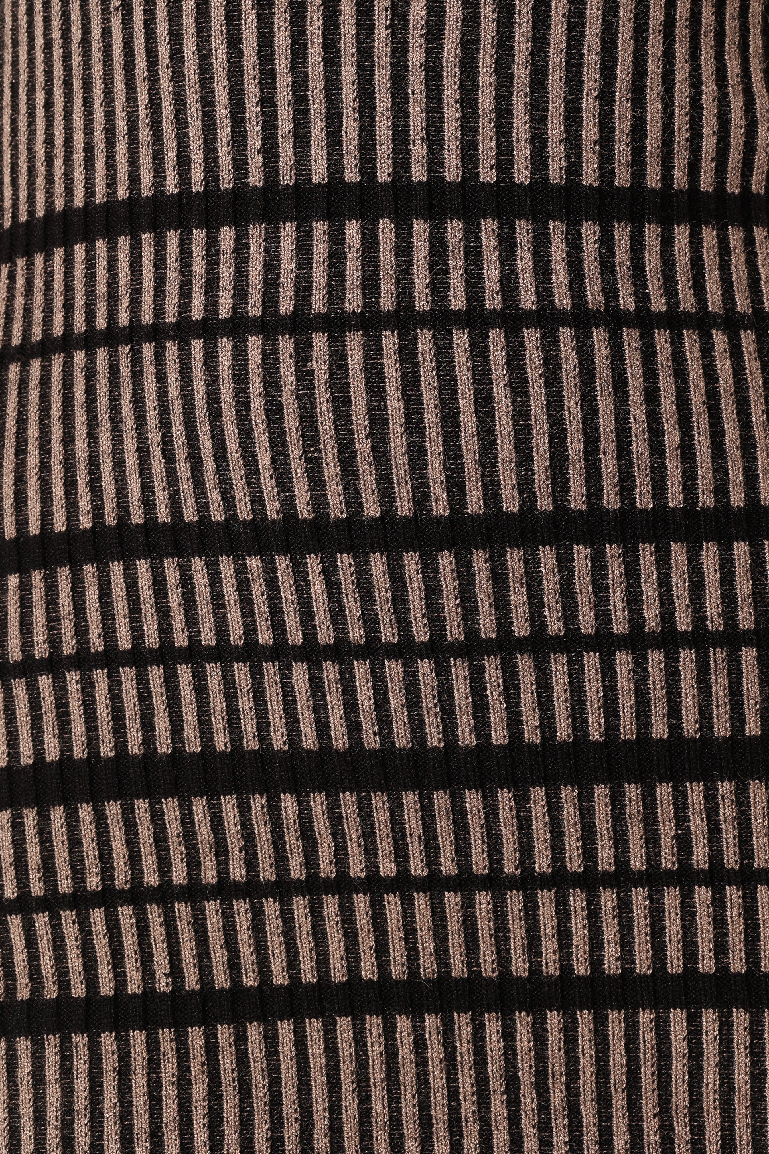 Petal and Pup USA DRESSES Maika Long Sleeve Mini Dress - Beige Black