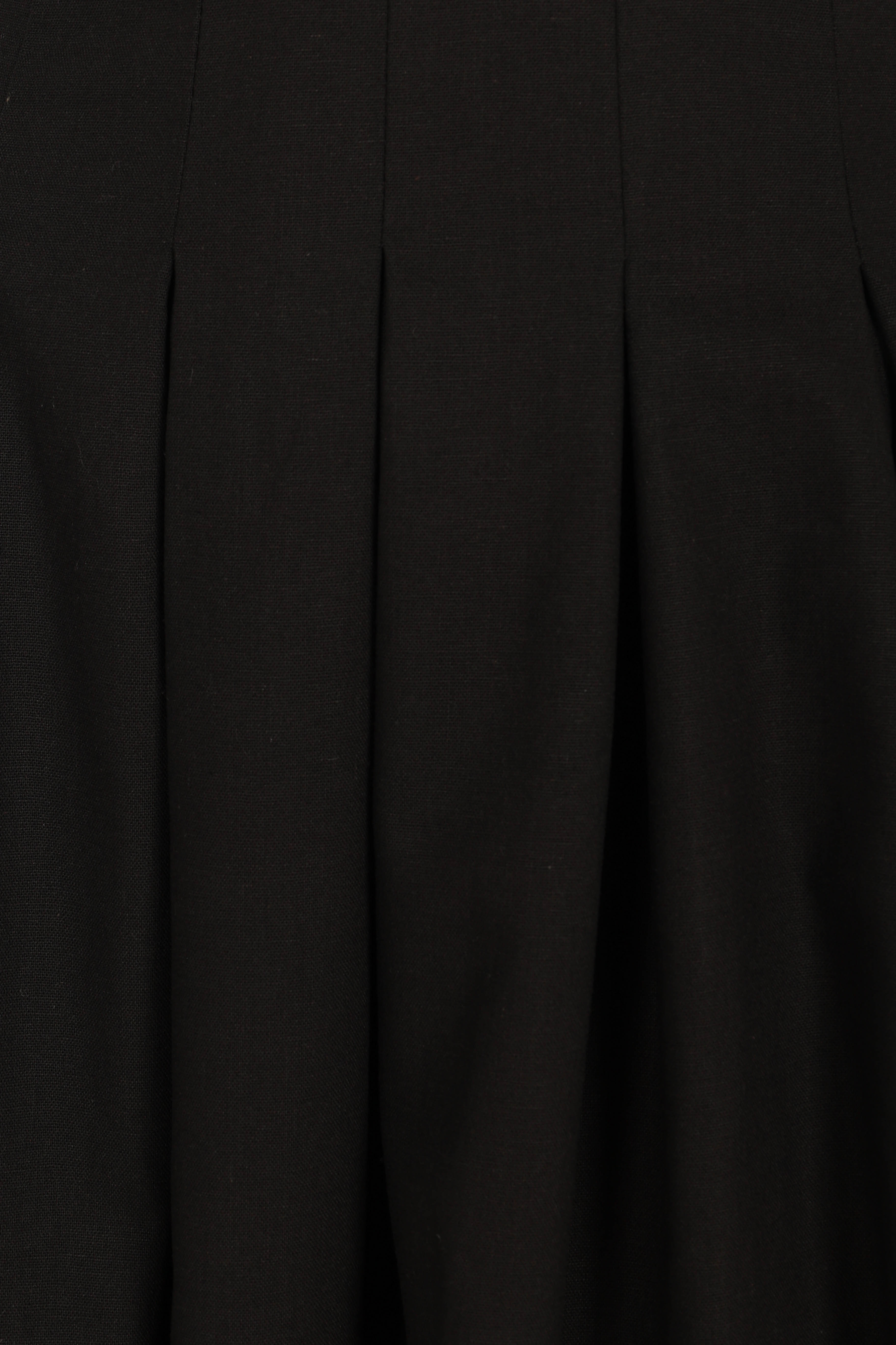 Petal and Pup USA DRESSES Maria Puff Sleeve Midi Dresses - Black