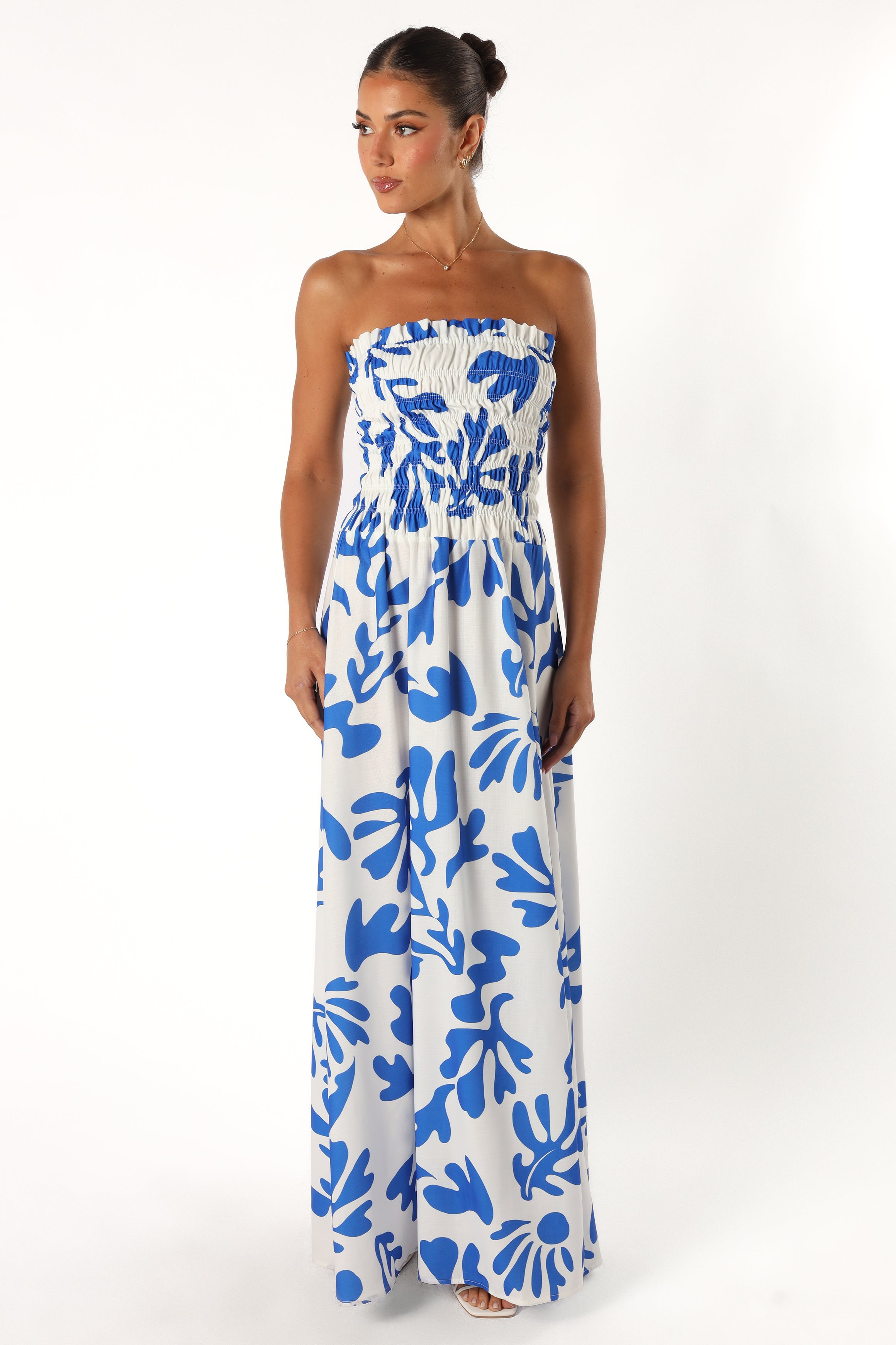 Petal and Pup USA DRESSES Mikaela Maxi Dress - Botanica Print