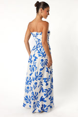 Petal and Pup USA DRESSES Mikaela Maxi Dress - Botanica Print