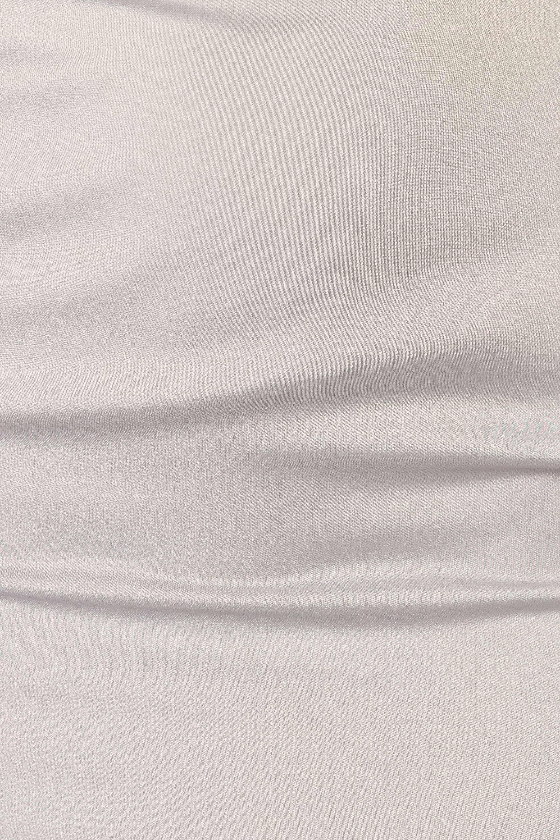 Petal and Pup USA DRESSES Mila Halterneck Maxi Dress - Steel