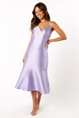 Petal and Pup USA DRESSES Novan Midi Dress - Lavender