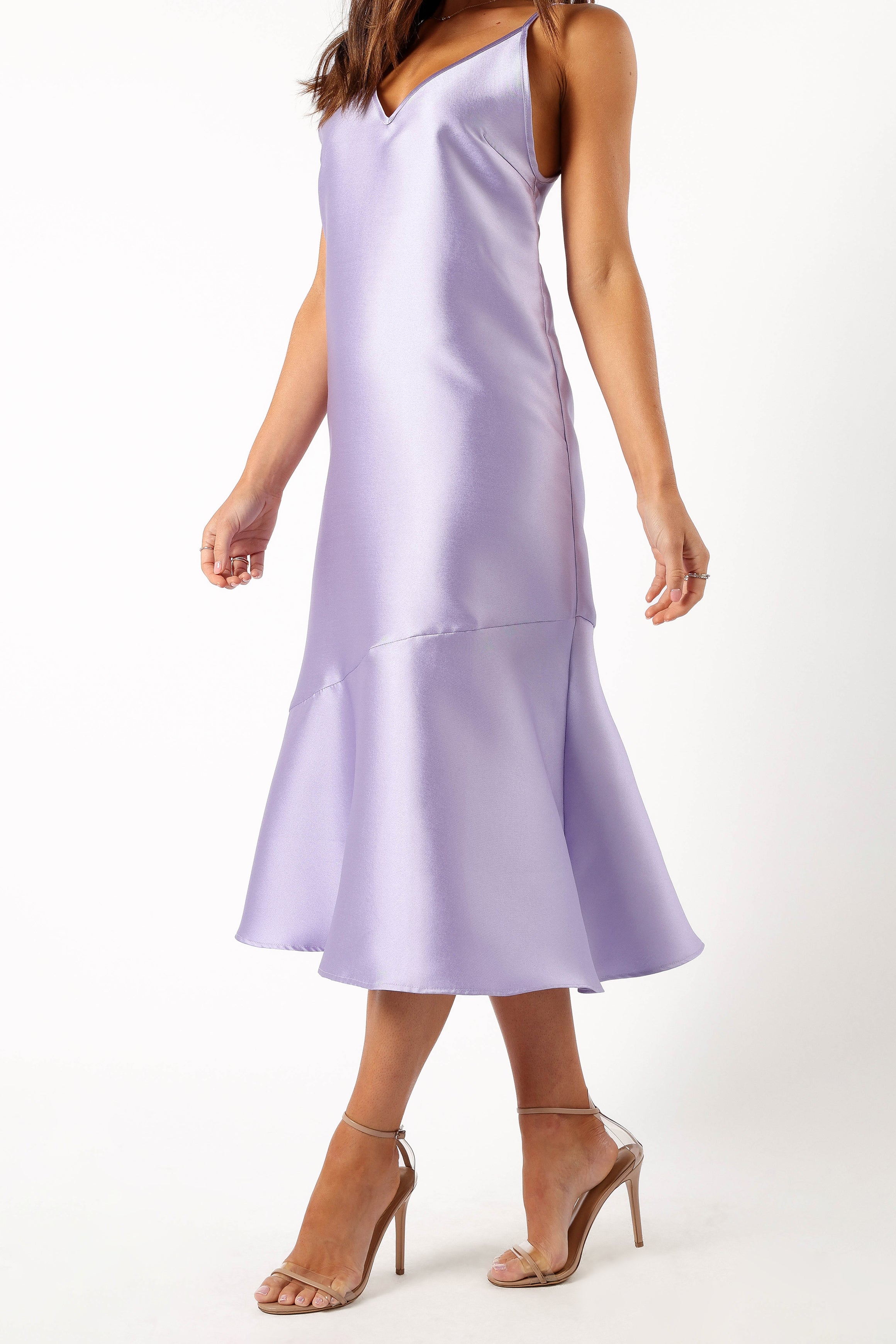 Petal and Pup USA DRESSES Novan Midi Dress - Lavender