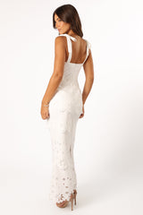 Petal and Pup USA DRESSES Pippa Maxi Dress - Off White