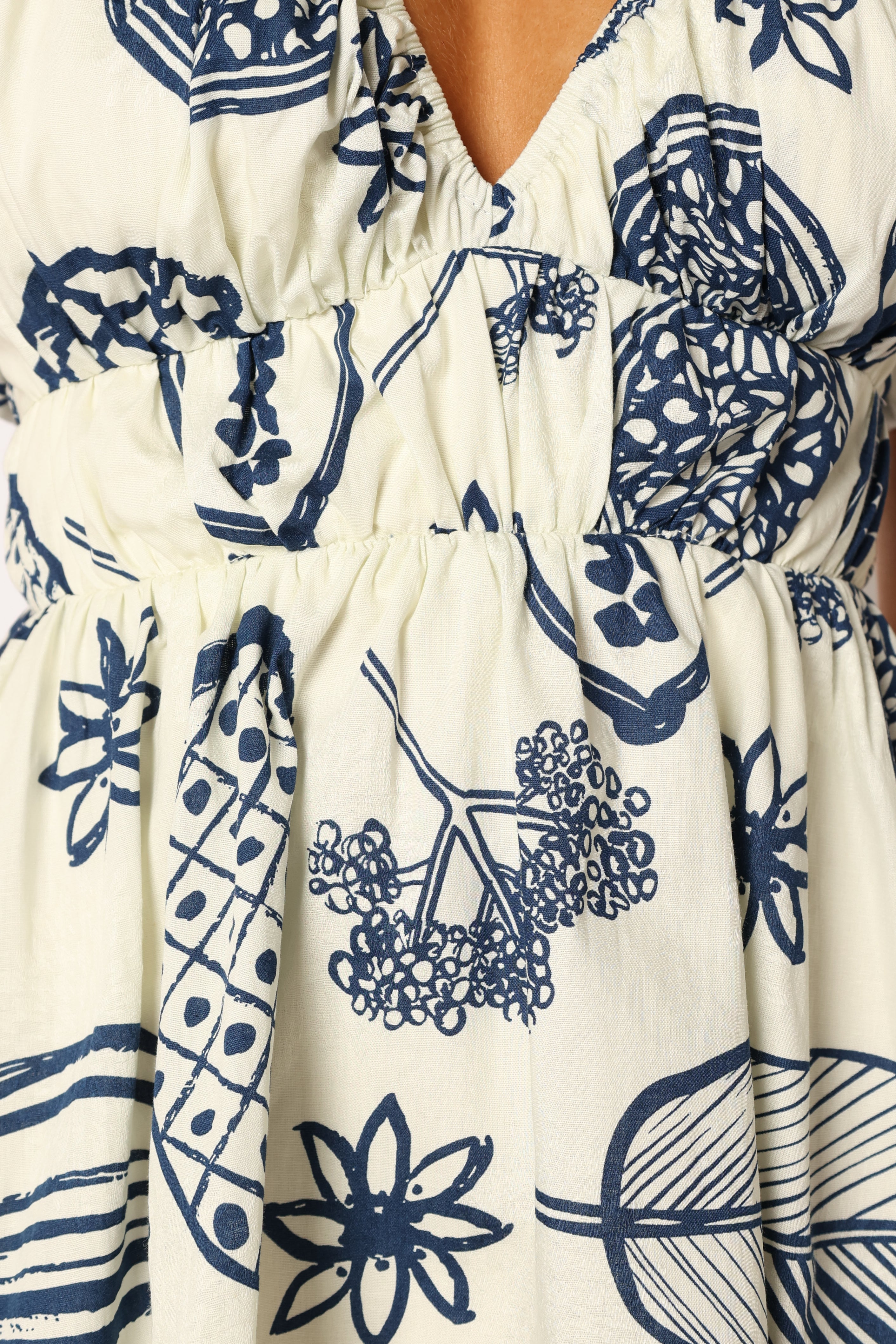 Petal and Pup USA DRESSES Reeves Mini Dress - Navy