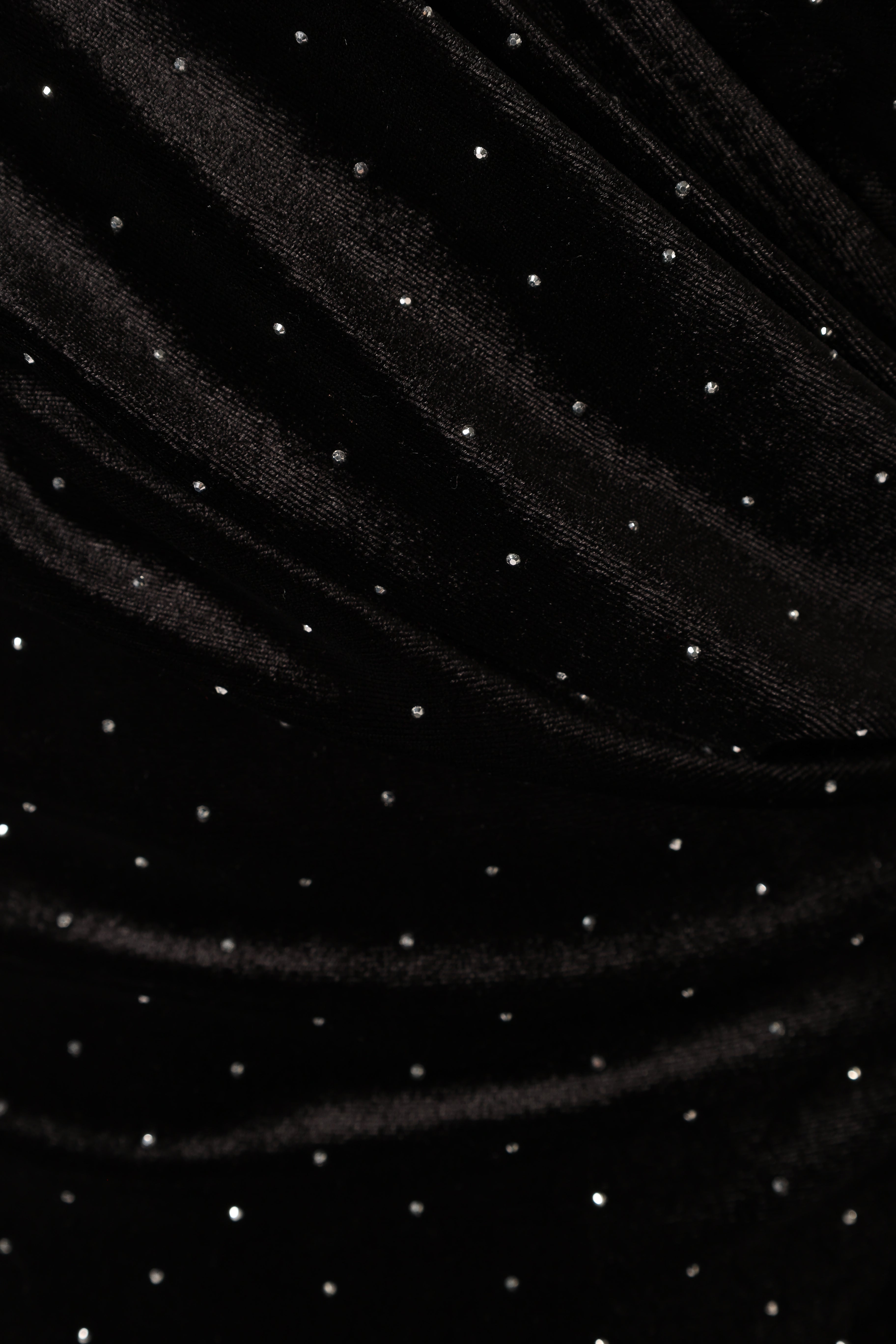 Petal and Pup USA DRESSES Renarde Wrap Velvet Midi Dress - Black