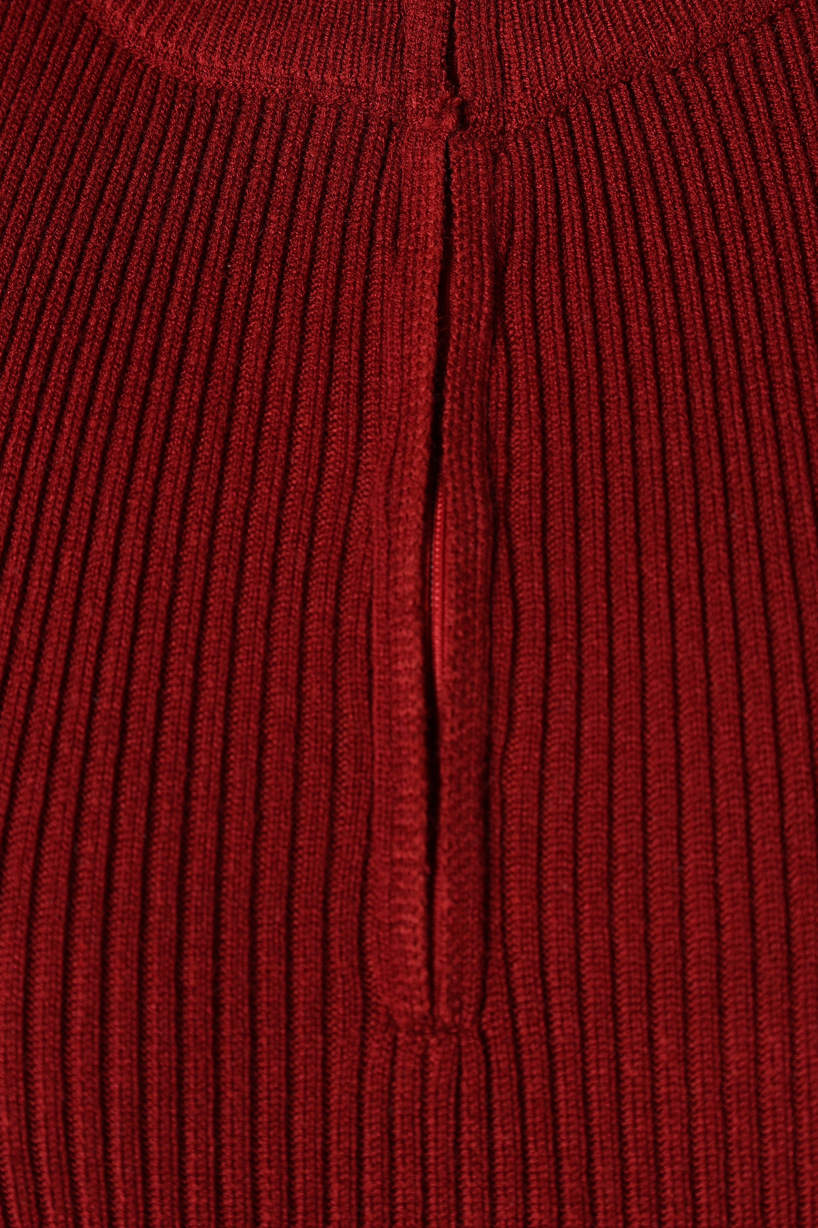 Petal and Pup USA DRESSES Renee High Neck Midi Dress - Red