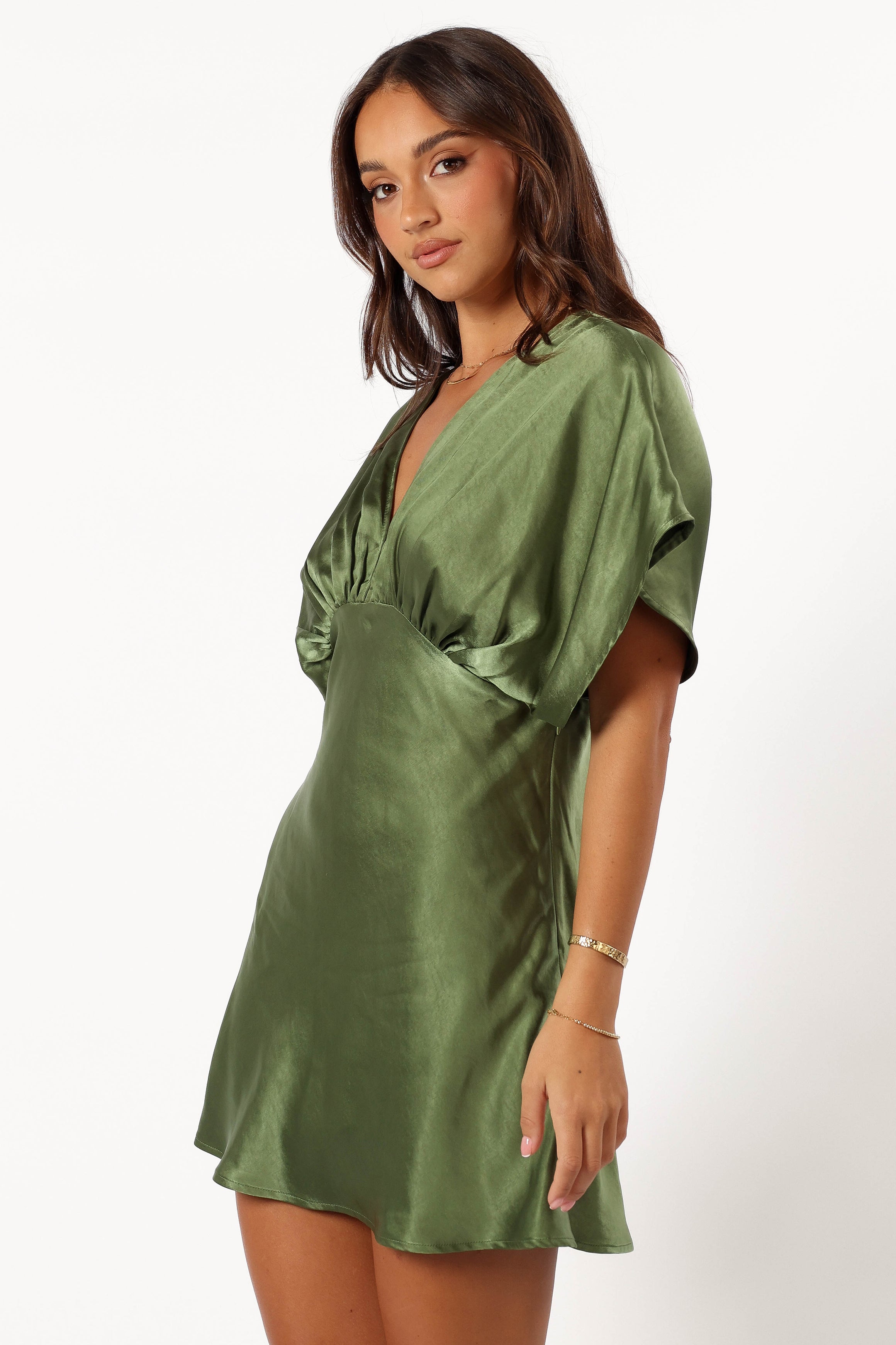 Petal and Pup USA DRESSES Ricki Mini Dress - Peridot