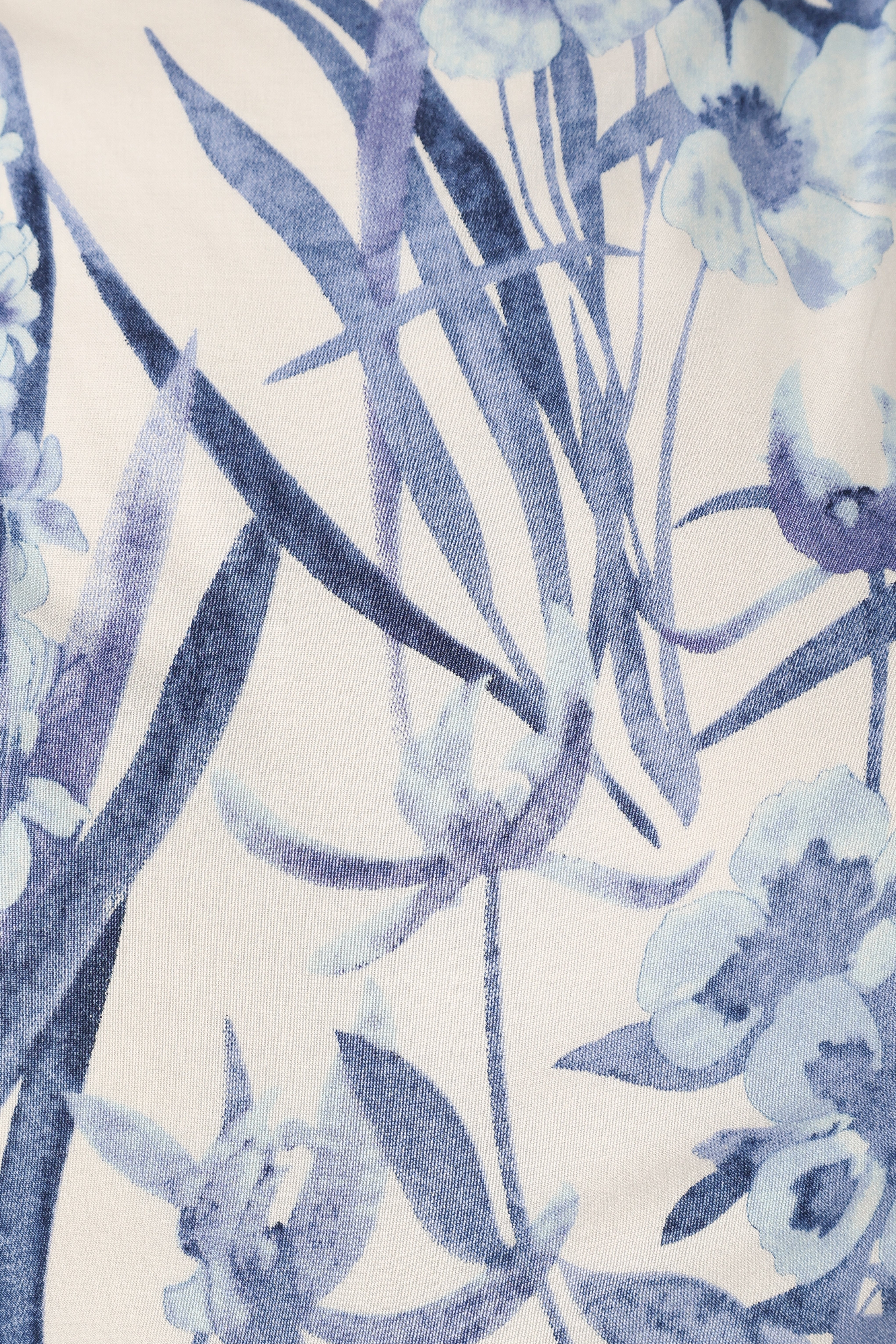 Petal and Pup USA DRESSES Sena Midi Dress - Blue Floral