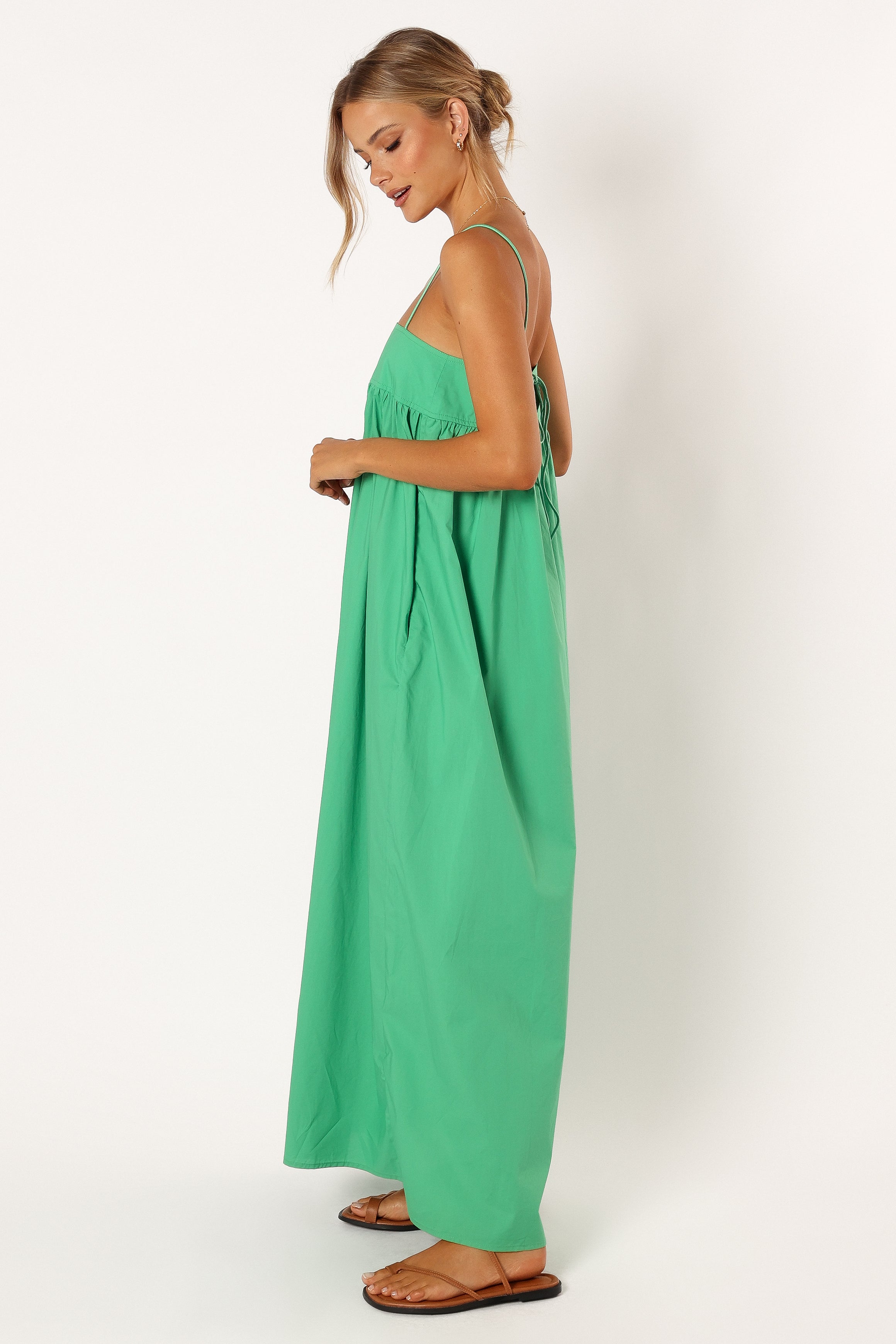 Petal and Pup USA DRESSES Serina Maxi Dress - Green