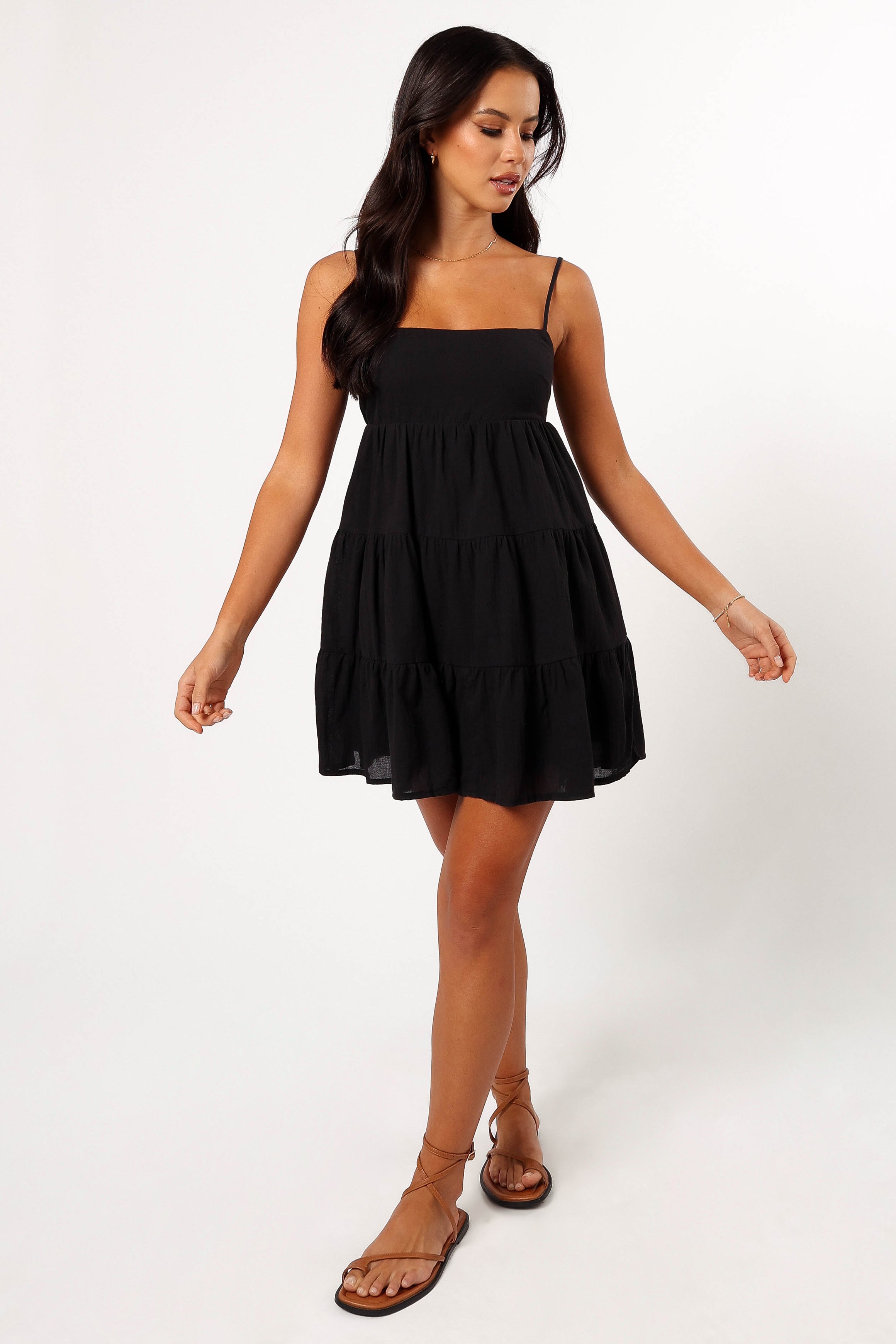 Petal and Pup USA DRESSES Stephen Mini Dress - Black