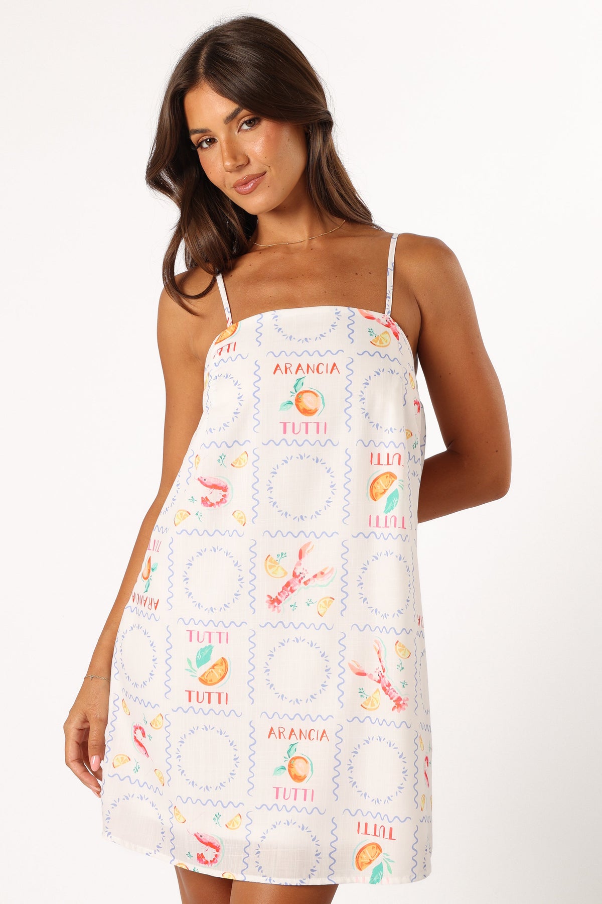 Petal and Pup USA DRESSES Surri Mini Dress - White