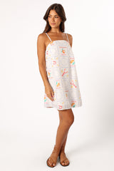 Petal and Pup USA DRESSES Surri Mini Dress - White