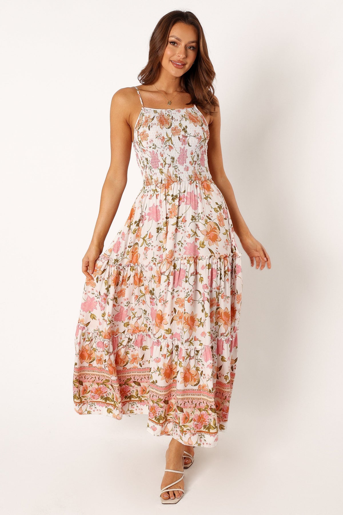 Petal and Pup USA DRESSES Tarah Midi Dress - Angelica Print