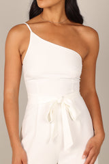 Petal and Pup USA JUMPSUITS Leyton Jumpsuit - White