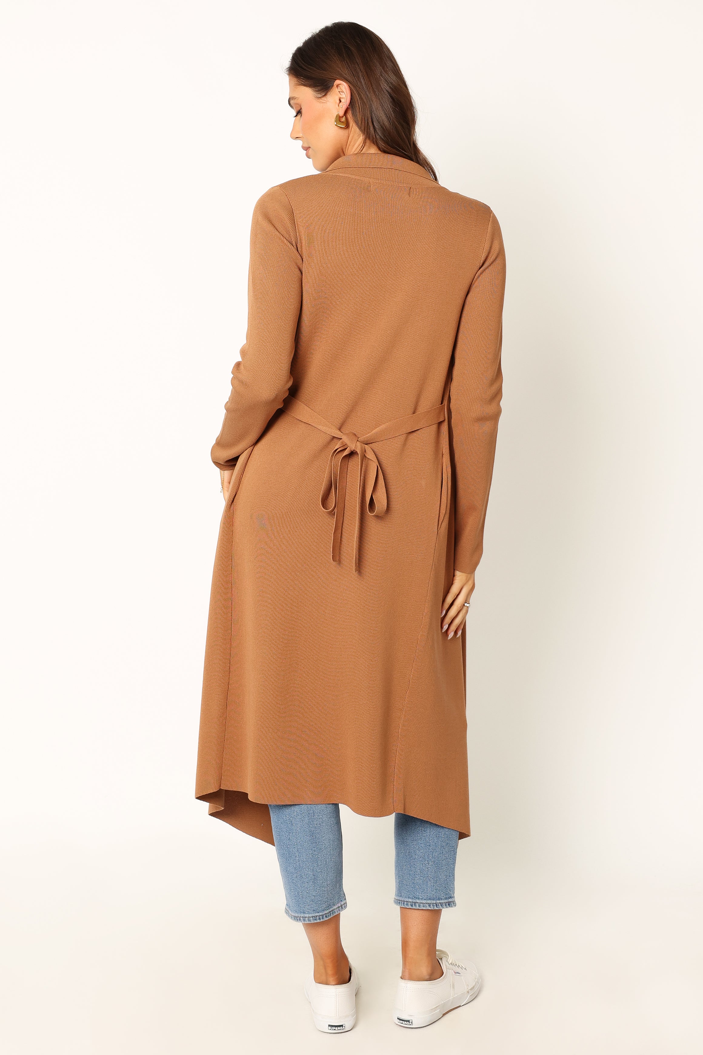 Petal and Pup USA KNITWEAR Audrina Cardigan - Camel