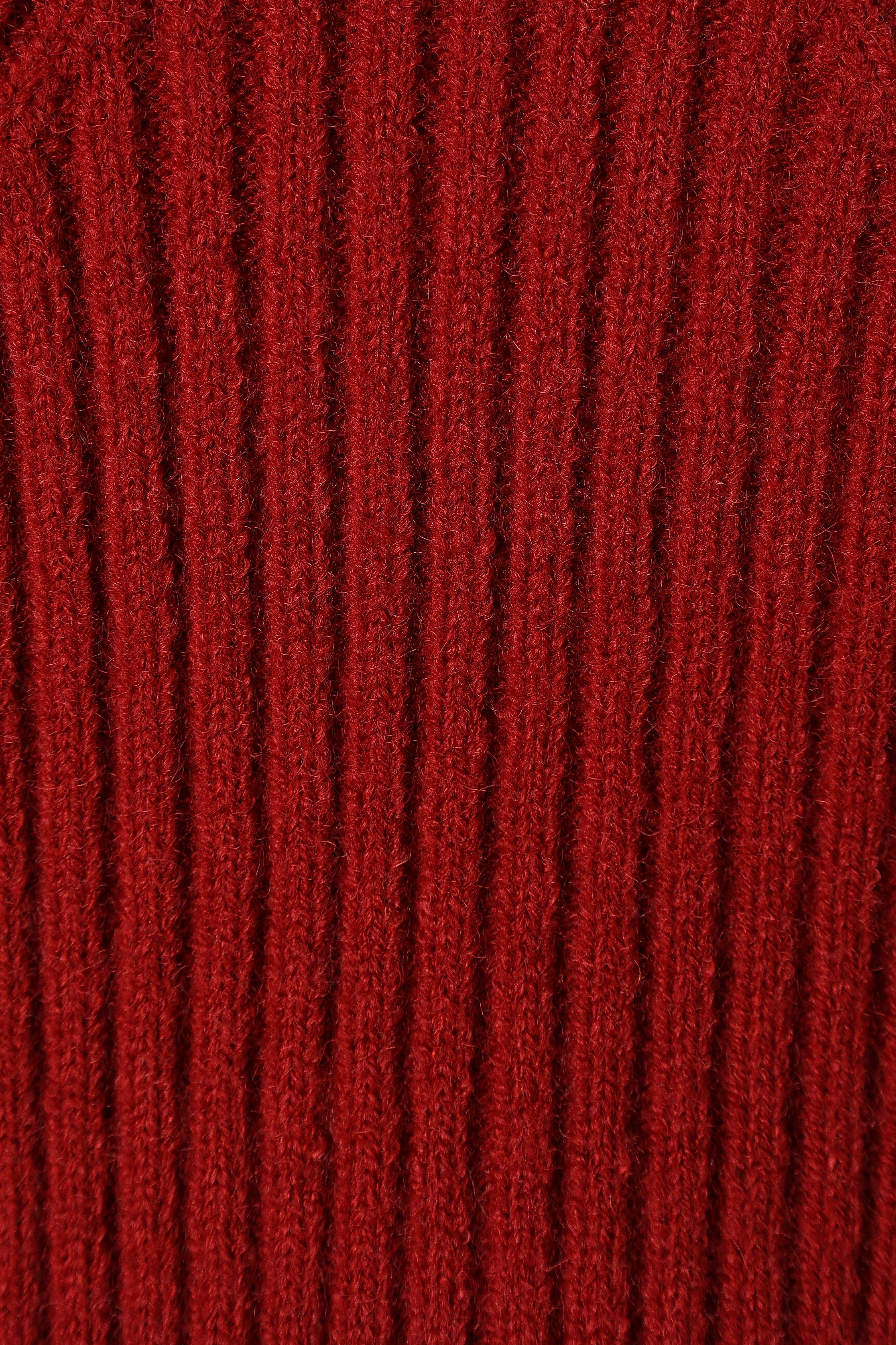 Petal and Pup USA KNITWEAR Gia Sweetheart Neck Bell Sleeve Knit Sweater - Wine