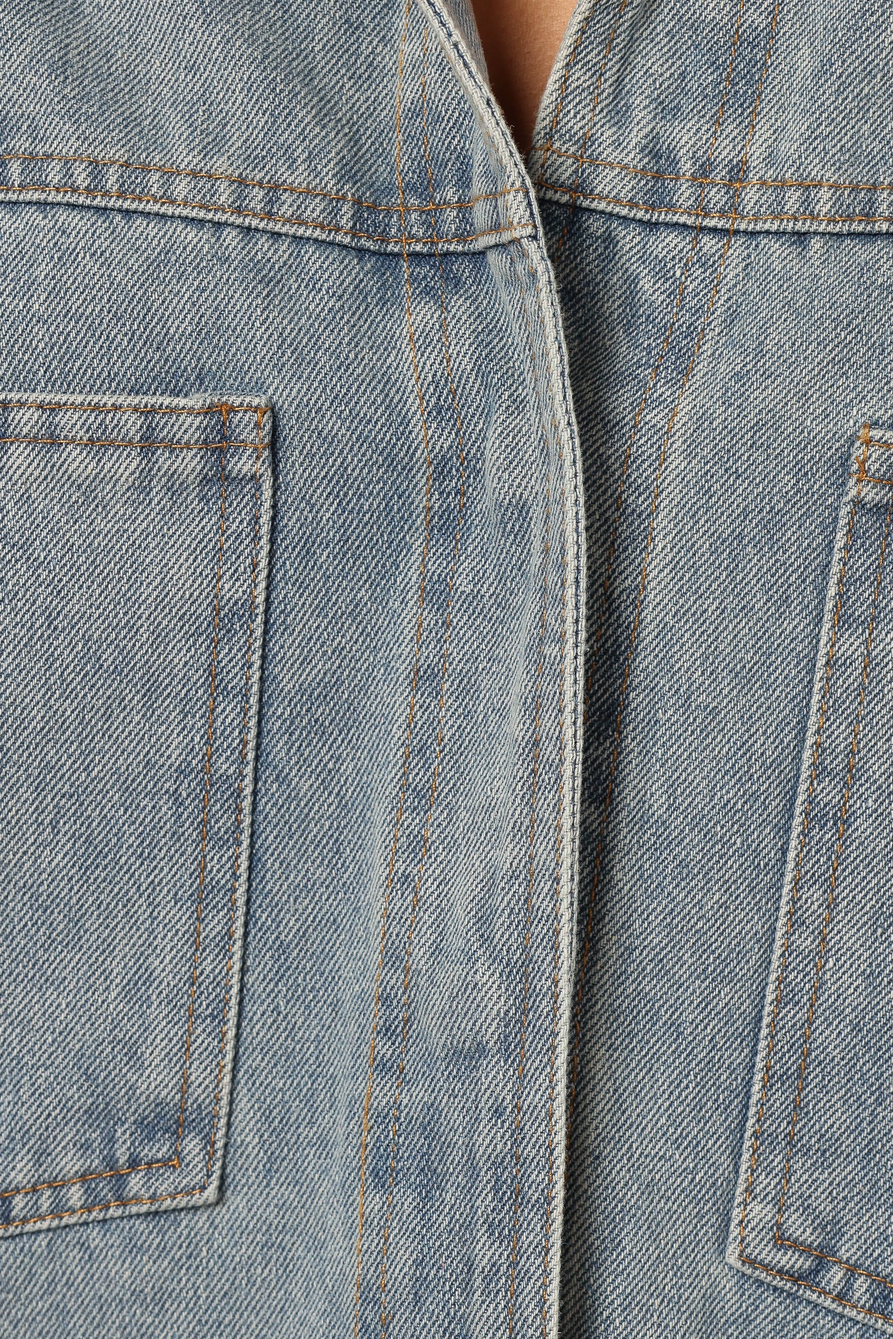 Petal and Pup USA OUTERWEAR Cassie Oversized Denim Shacket - Blue