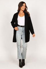 Petal and Pup USA OUTERWEAR Lenore Coatigan - Black