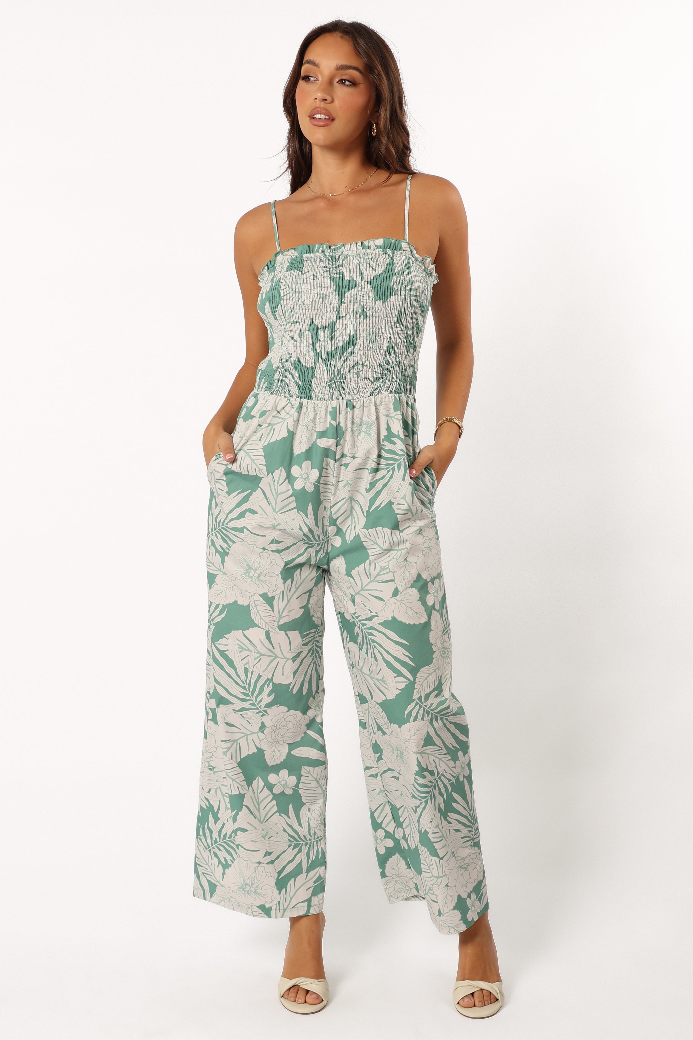 Petal and Pup USA Rompers Aneesa Jumpsuit - Sage
