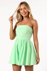 Petal and Pup USA Rompers Beatrice Romper - Apple Green