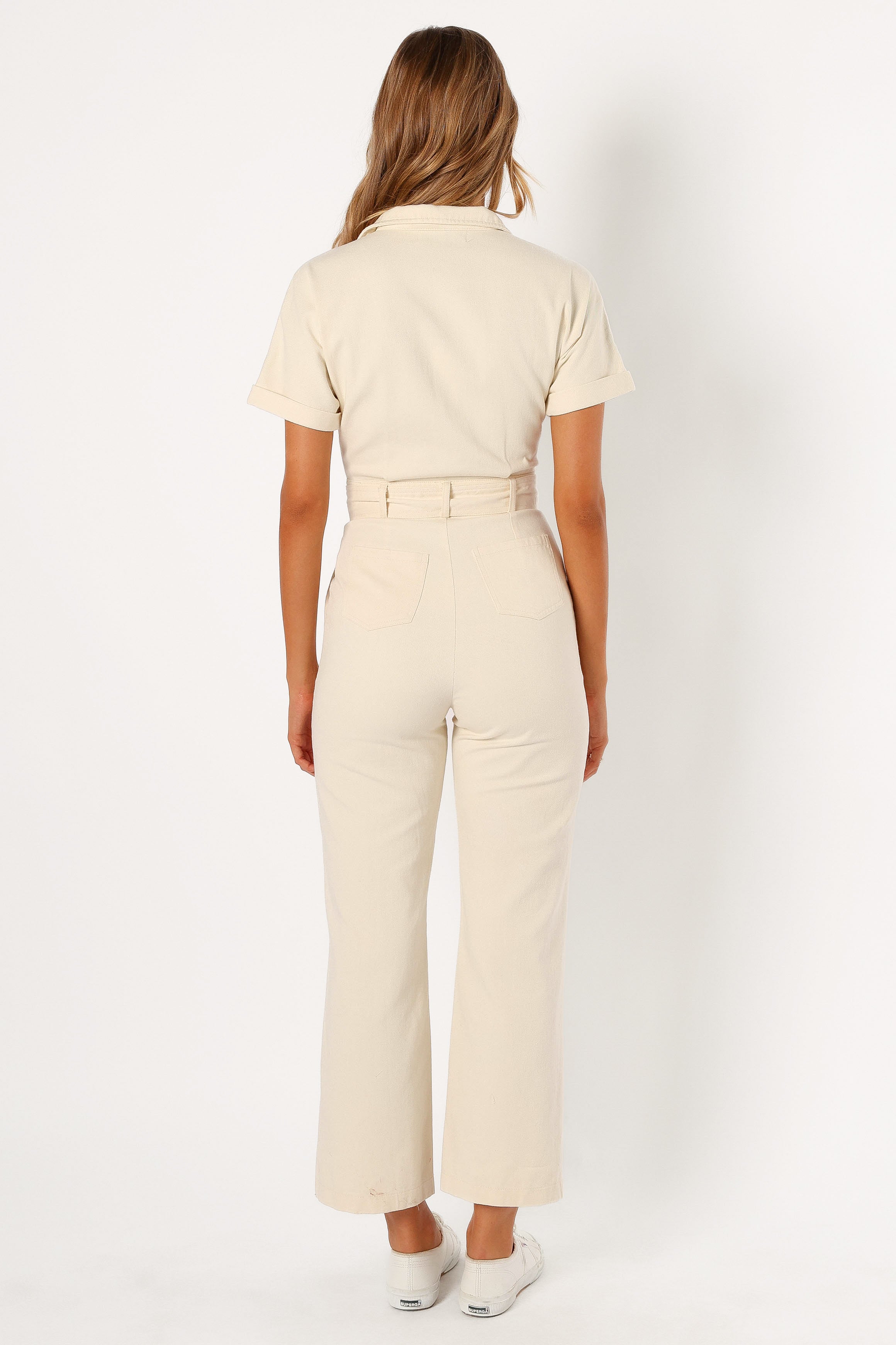 Petal and Pup USA Rompers Demi Jumpsuit - Ecru