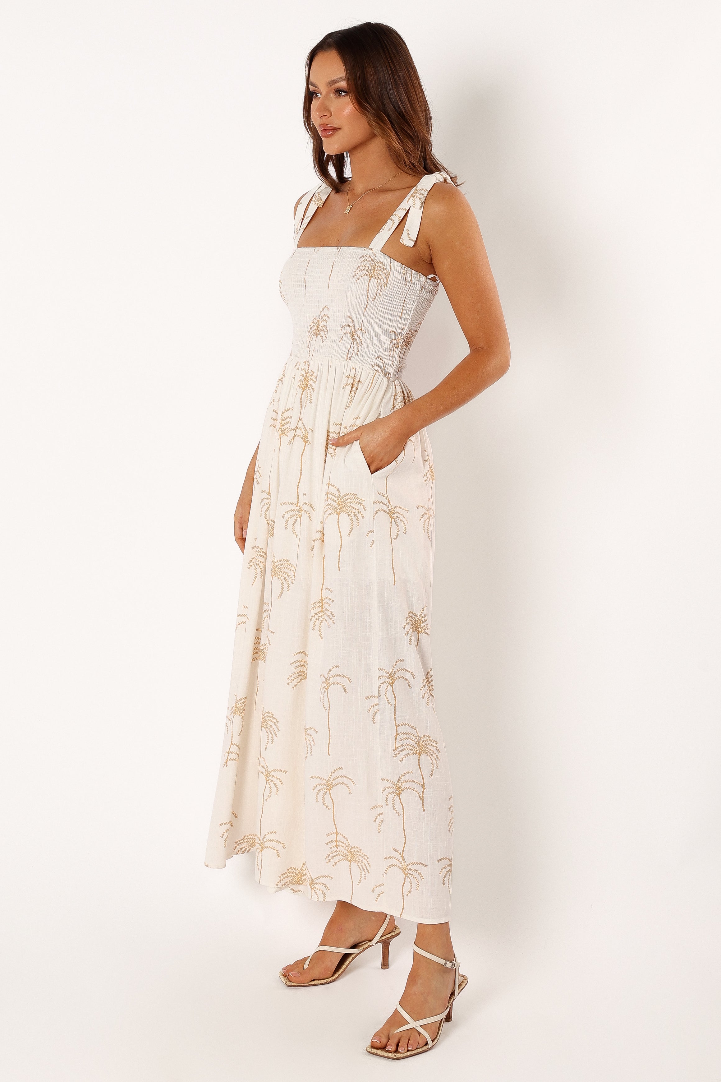 Petal and Pup USA Rompers Ginelle Jumpsuit - White Print