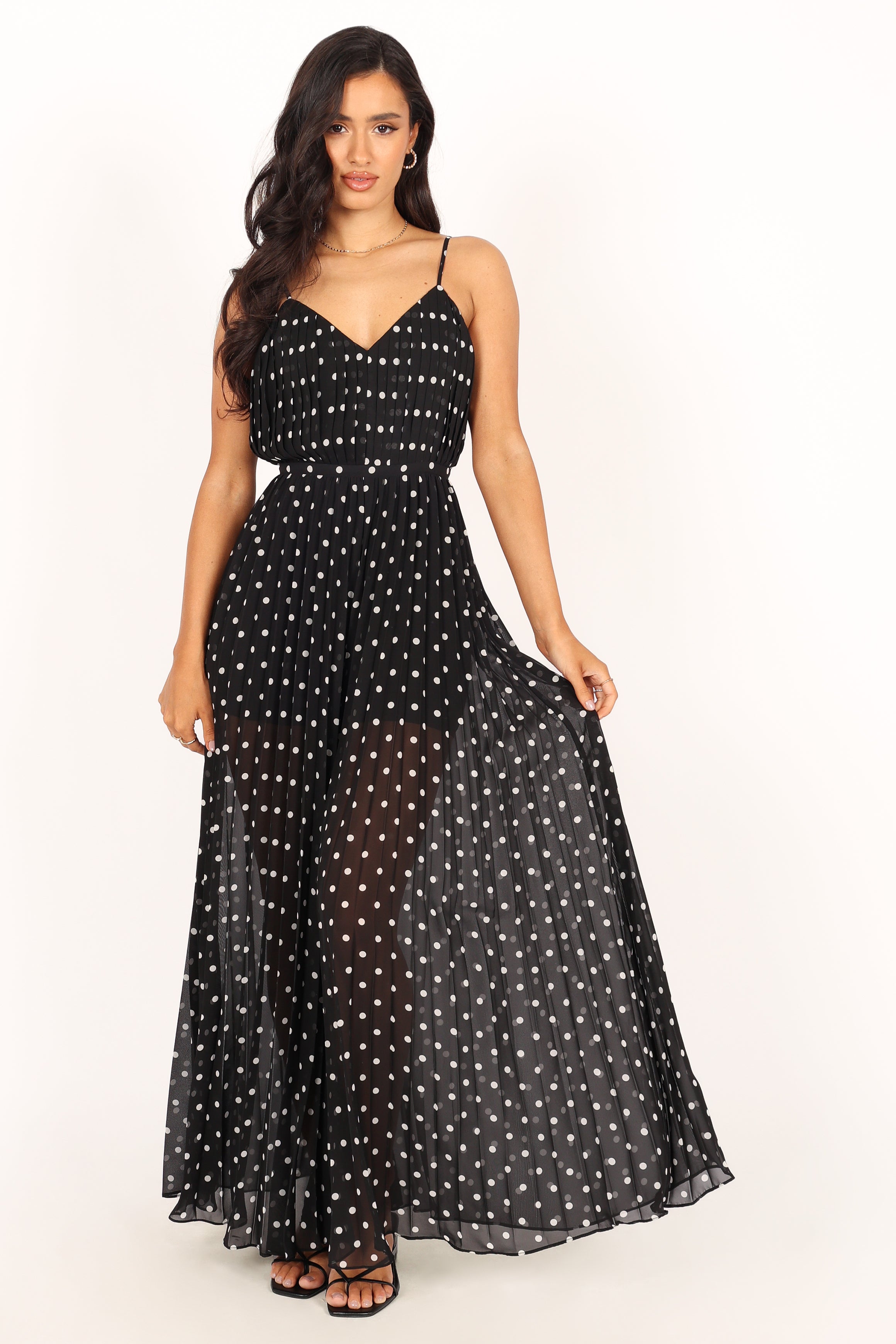 Petal and Pup USA Rompers Hilary Wide Leg Jumpsuit - Black (Wedding Guest)