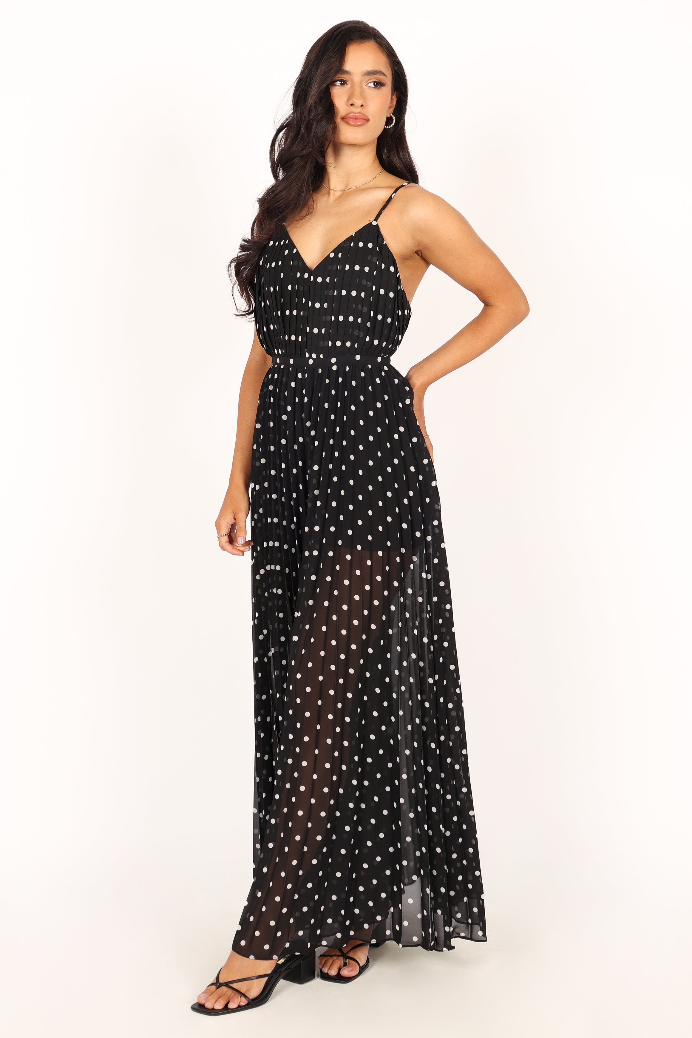 Petal and Pup USA Rompers Hilary Wide Leg Jumpsuit - Black (Wedding Guest)