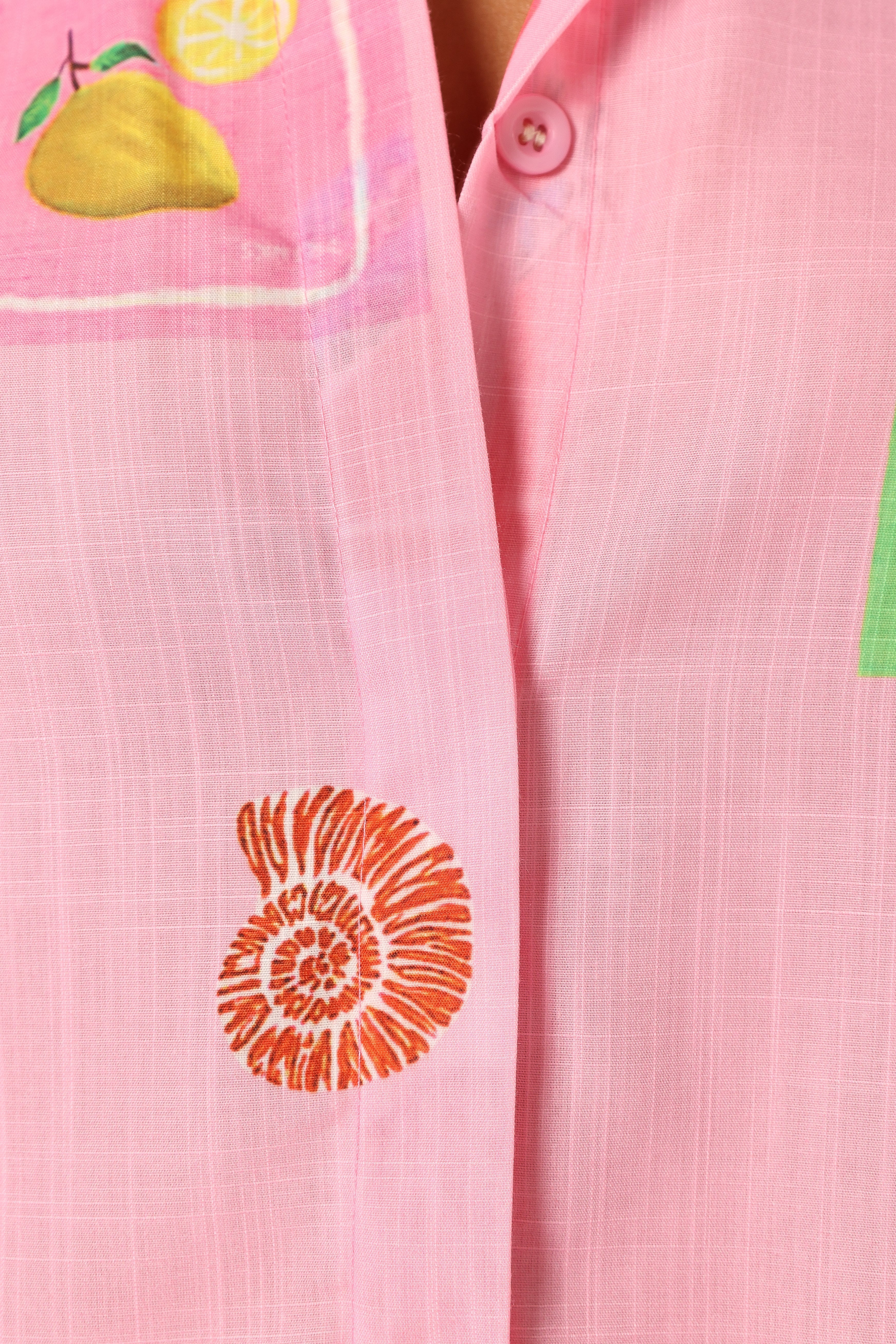 Petal and Pup USA Rompers Kellie Romper - Pink Stamp Print