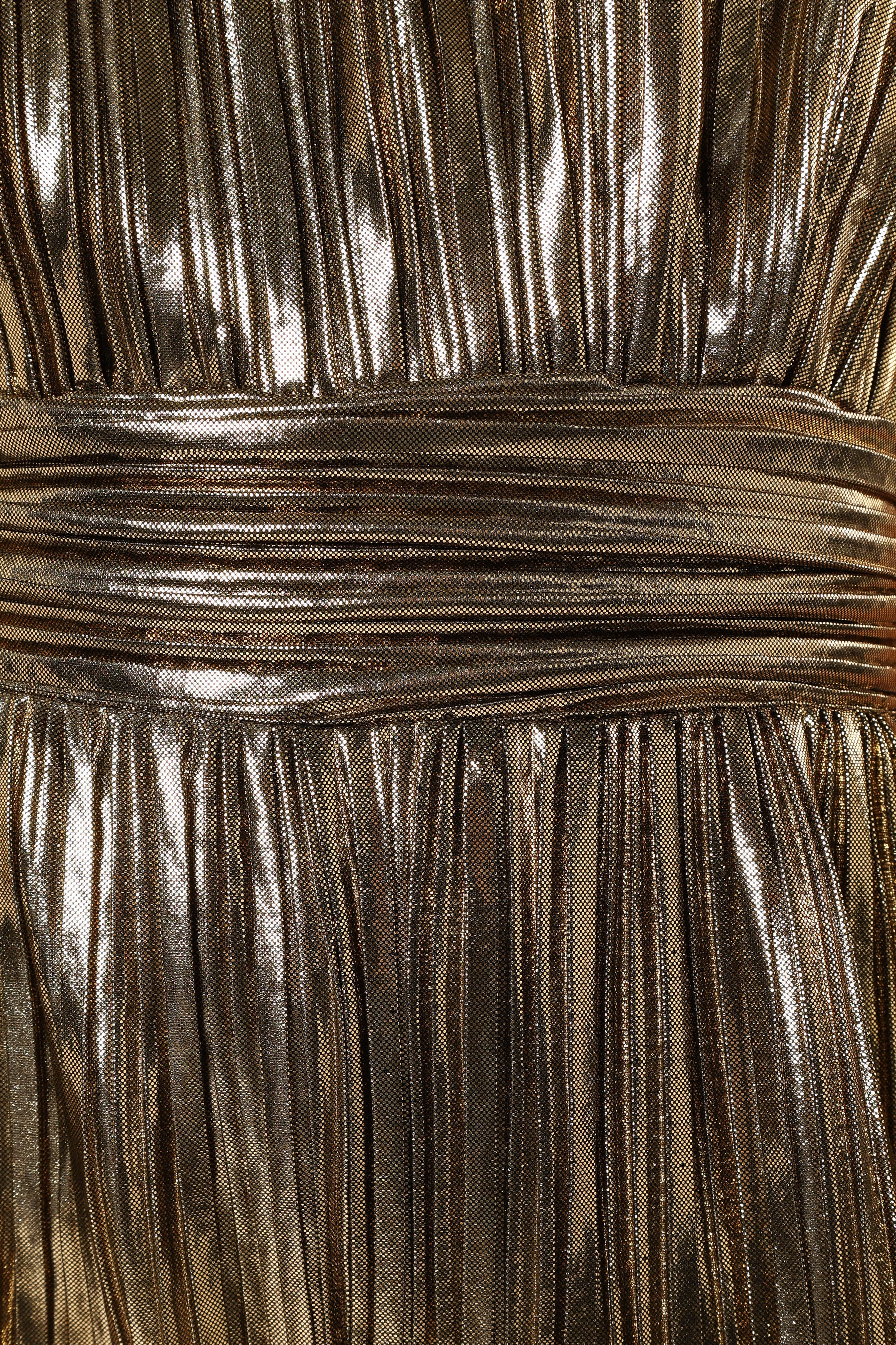 Petal and Pup USA Rompers Kerry Pleat Jumpsuit - Gold