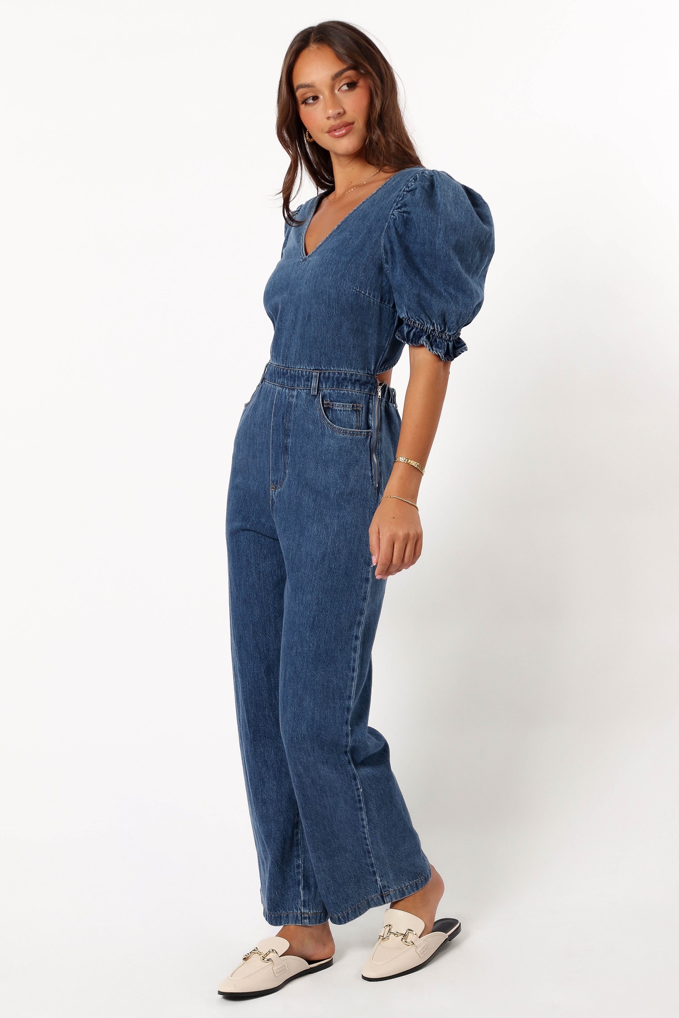 Petal and Pup USA Rompers Krissy Jumpsuit - Denim
