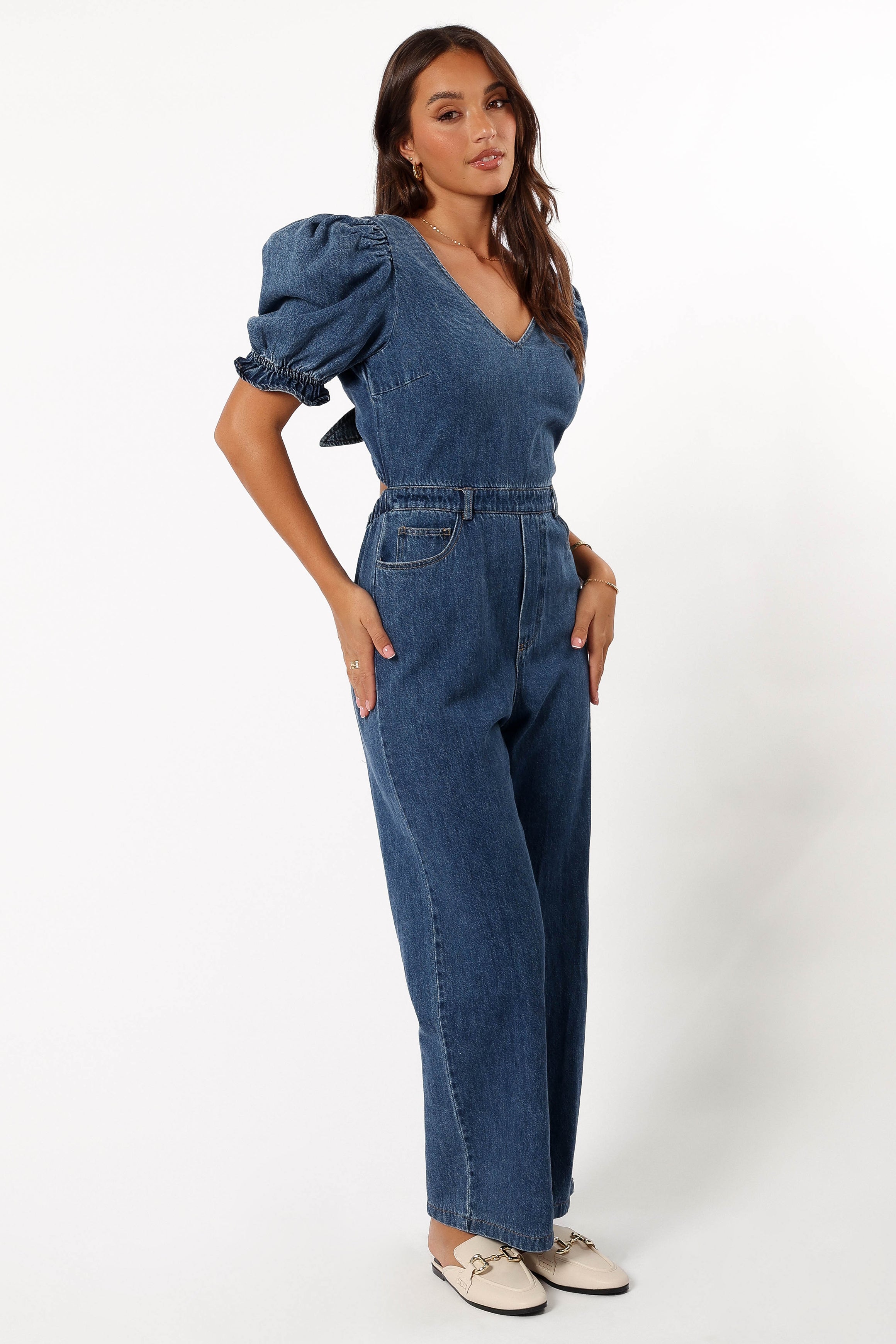 Petal and Pup USA Rompers Krissy Jumpsuit - Denim