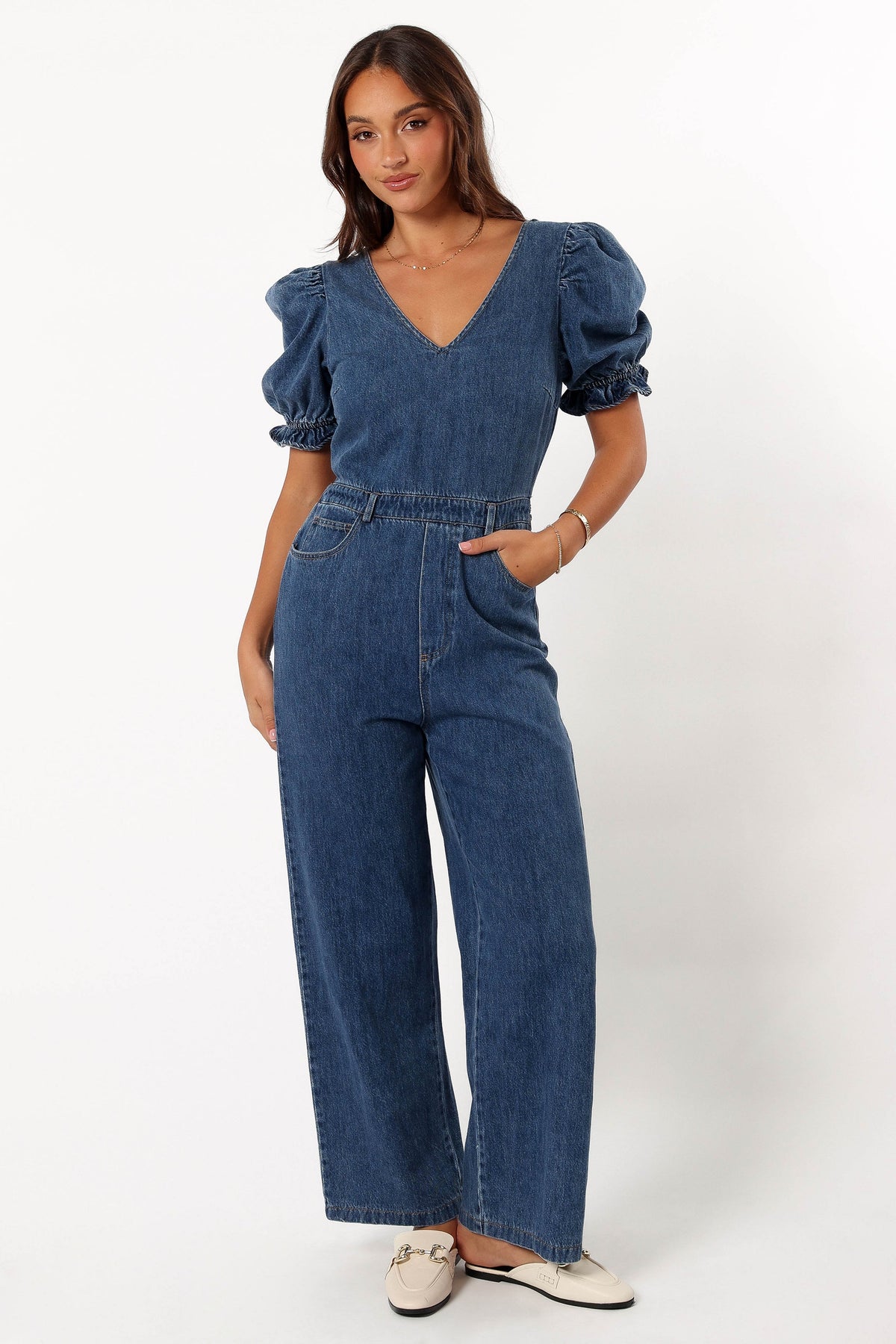 Petal and Pup USA Rompers Krissy Jumpsuit - Denim