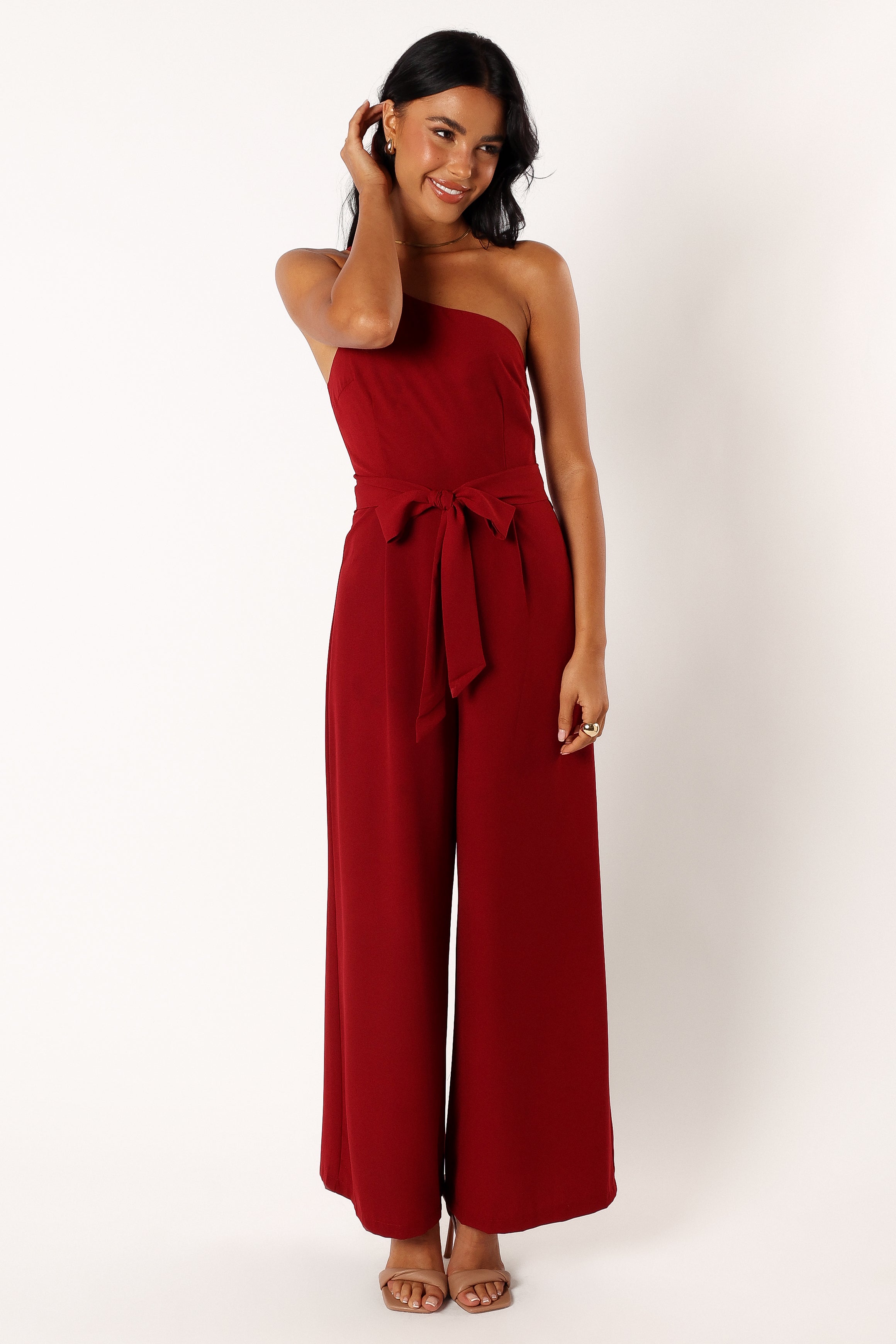 Petal and Pup USA Rompers Leyton Jumpsuit - Burgundy