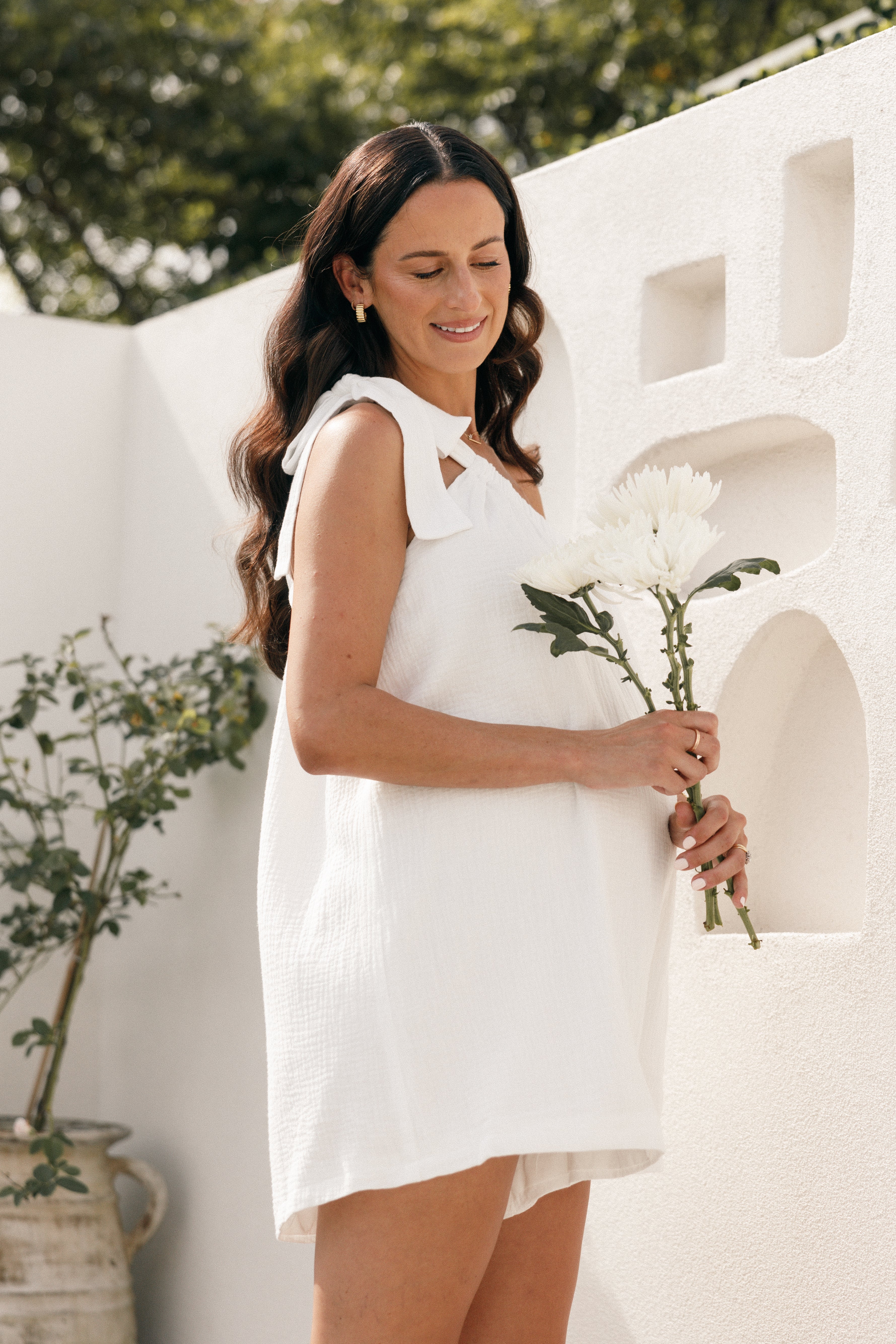 Petal and Pup USA Rompers Miffy One Shoulder Romper - White