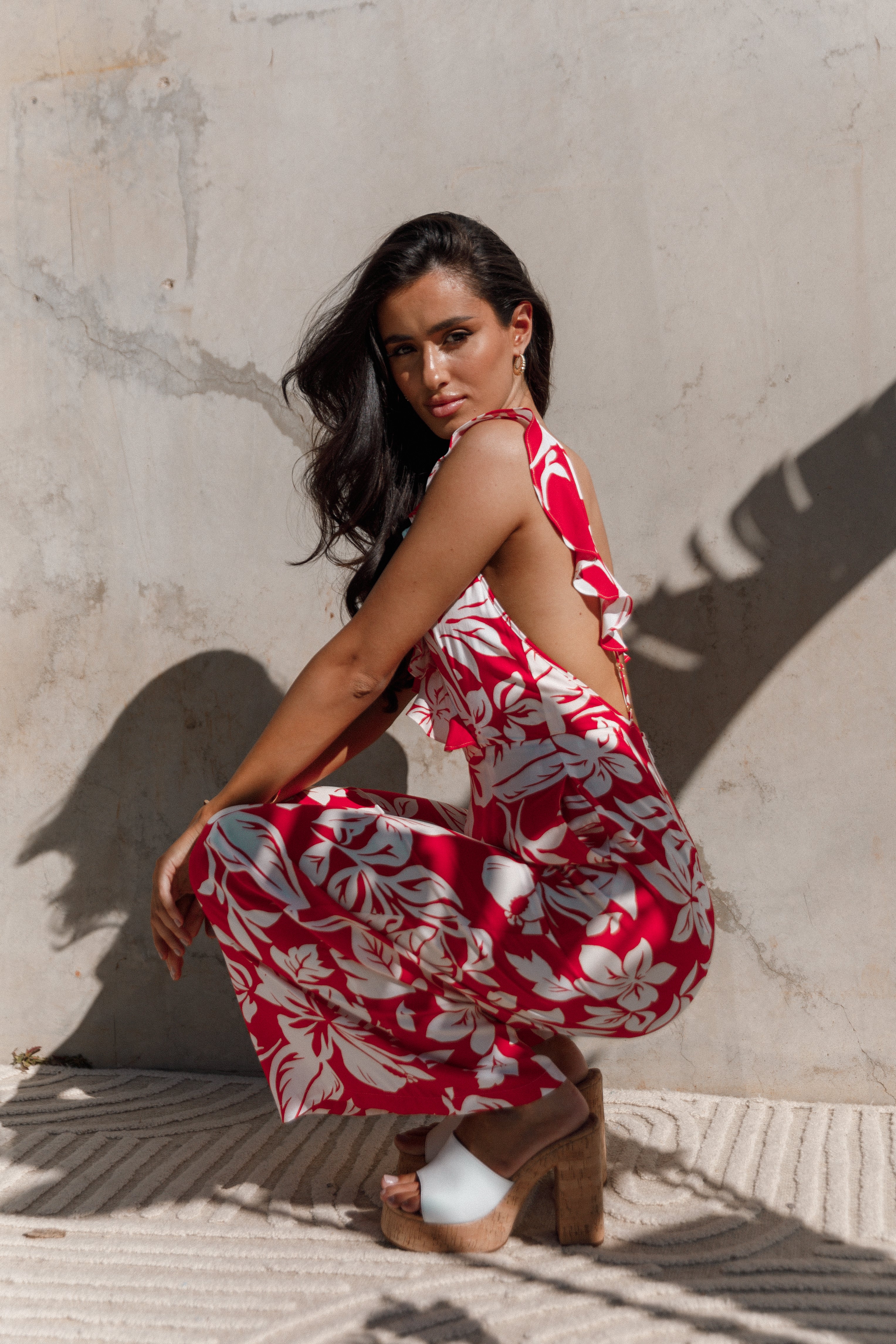 Petal and Pup USA Rompers Parker Frill Jumpsuit - Red