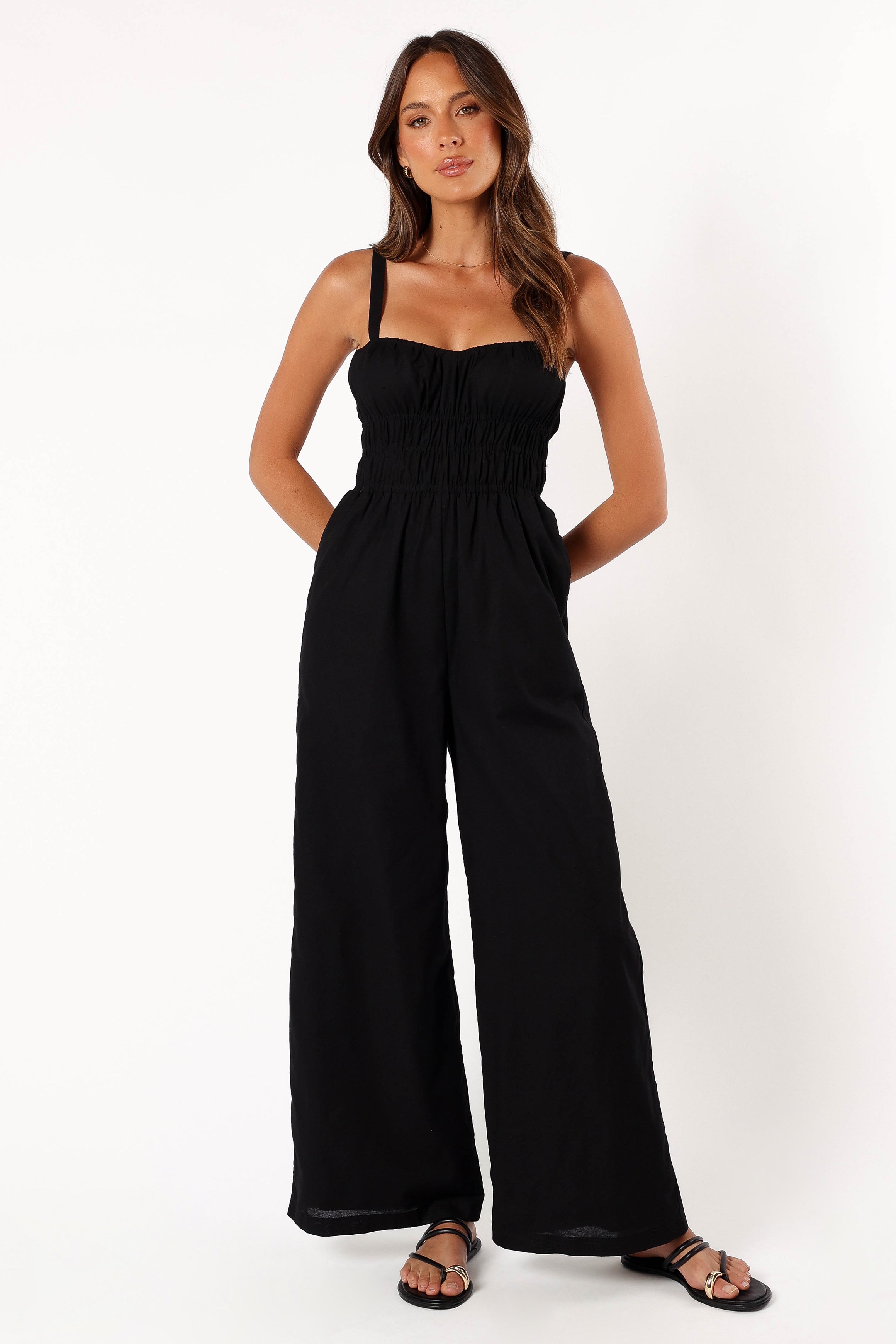 Petal and Pup USA Rompers Williams Jumpsuit - Black