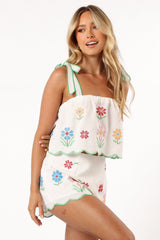 Petal and Pup USA SETS Abigail Short Set - Off White