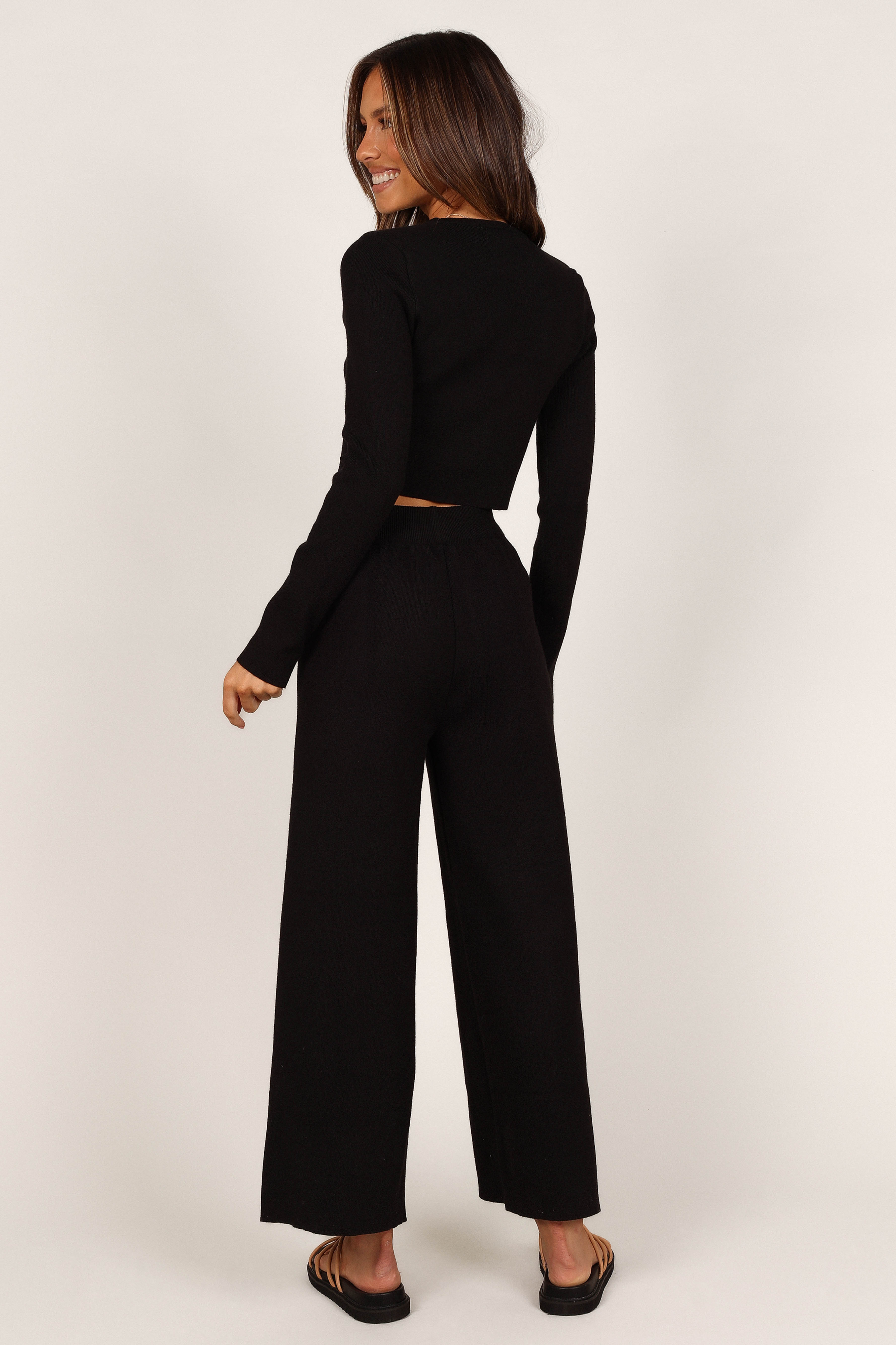 Petal and Pup USA SETS Ayers Long Sleeve Set - Black