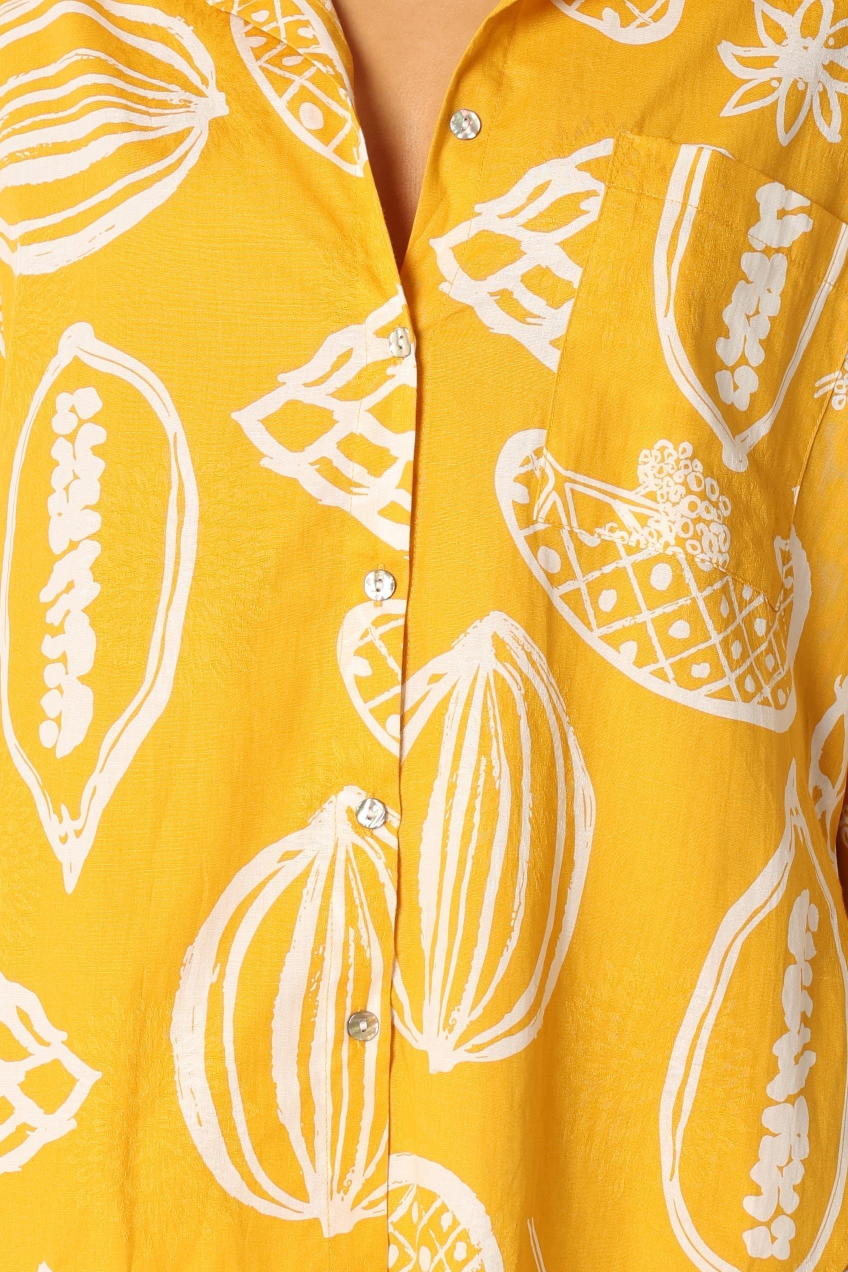 Petal and Pup USA SETS Bonnie Two Piece Set - Yellow