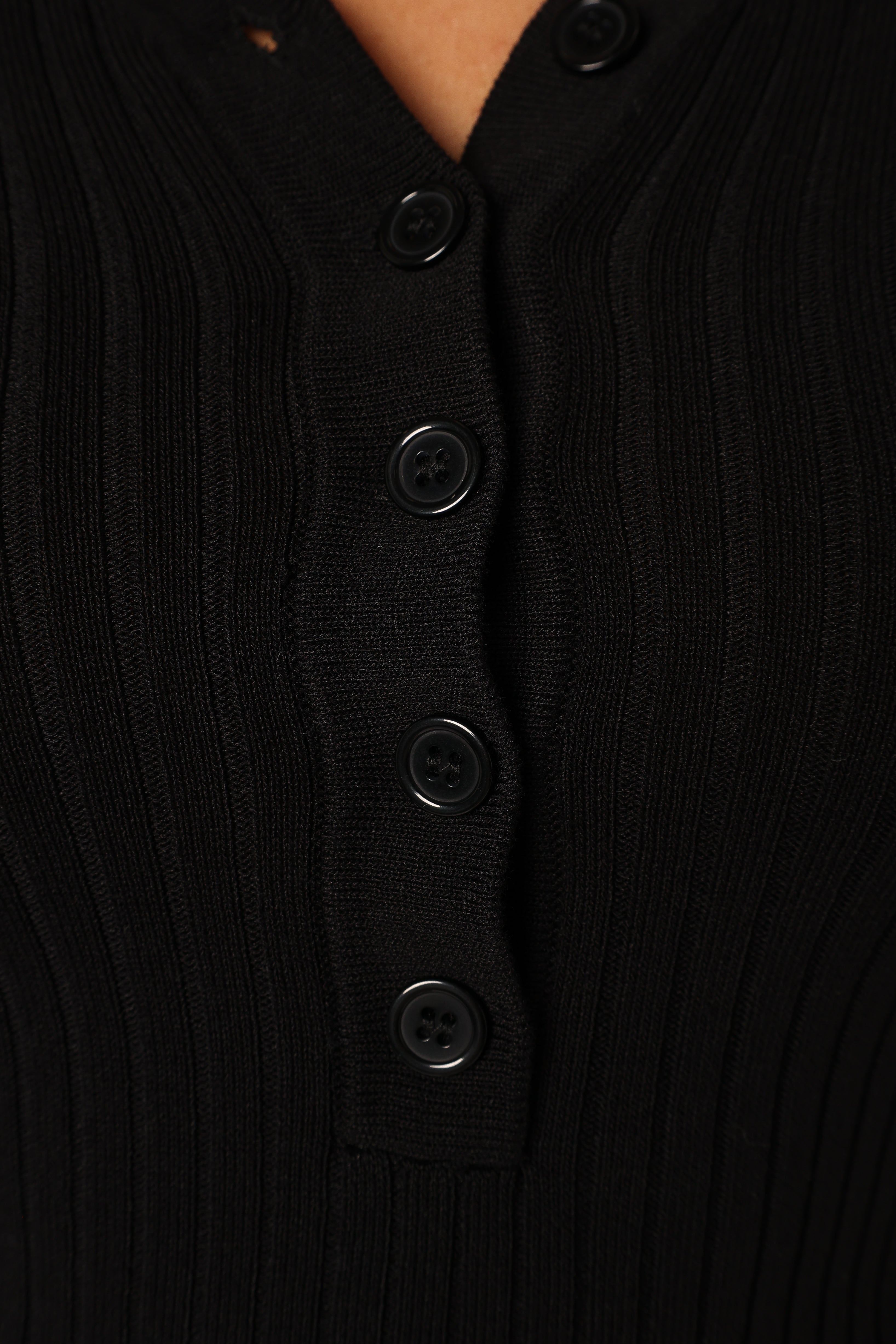 Petal and Pup USA SETS Cameron Knitted Set - Black