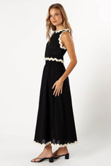 Petal and Pup USA SETS Chrissy Two Piece Set - Black Cream