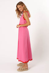 Petal and Pup USA SETS Chrissy Two Piece Set - Pink Red