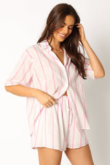 Petal and Pup USA SETS Costa Short Set - White