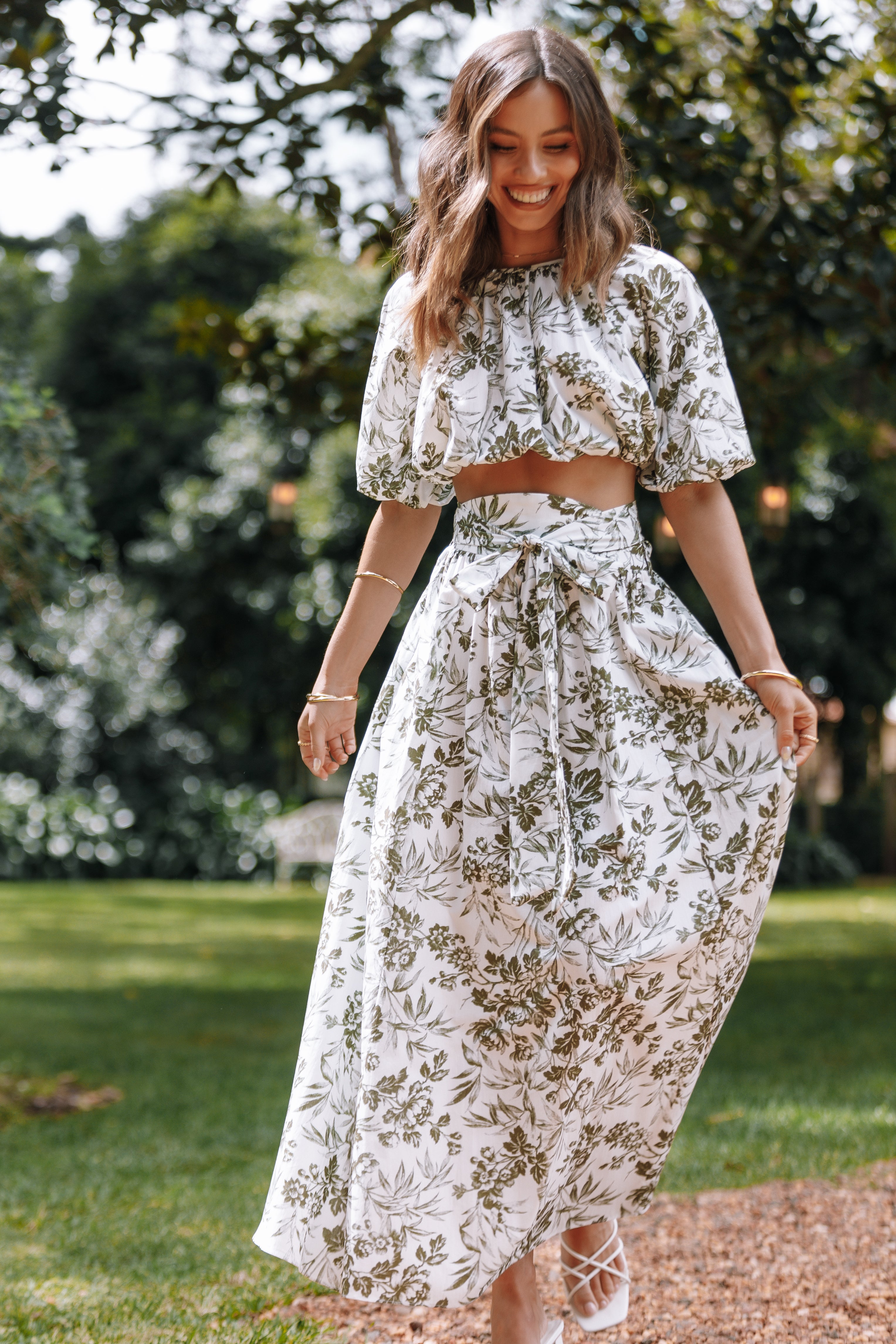 Petal and Pup USA SETS Delilah Set - Green Floral